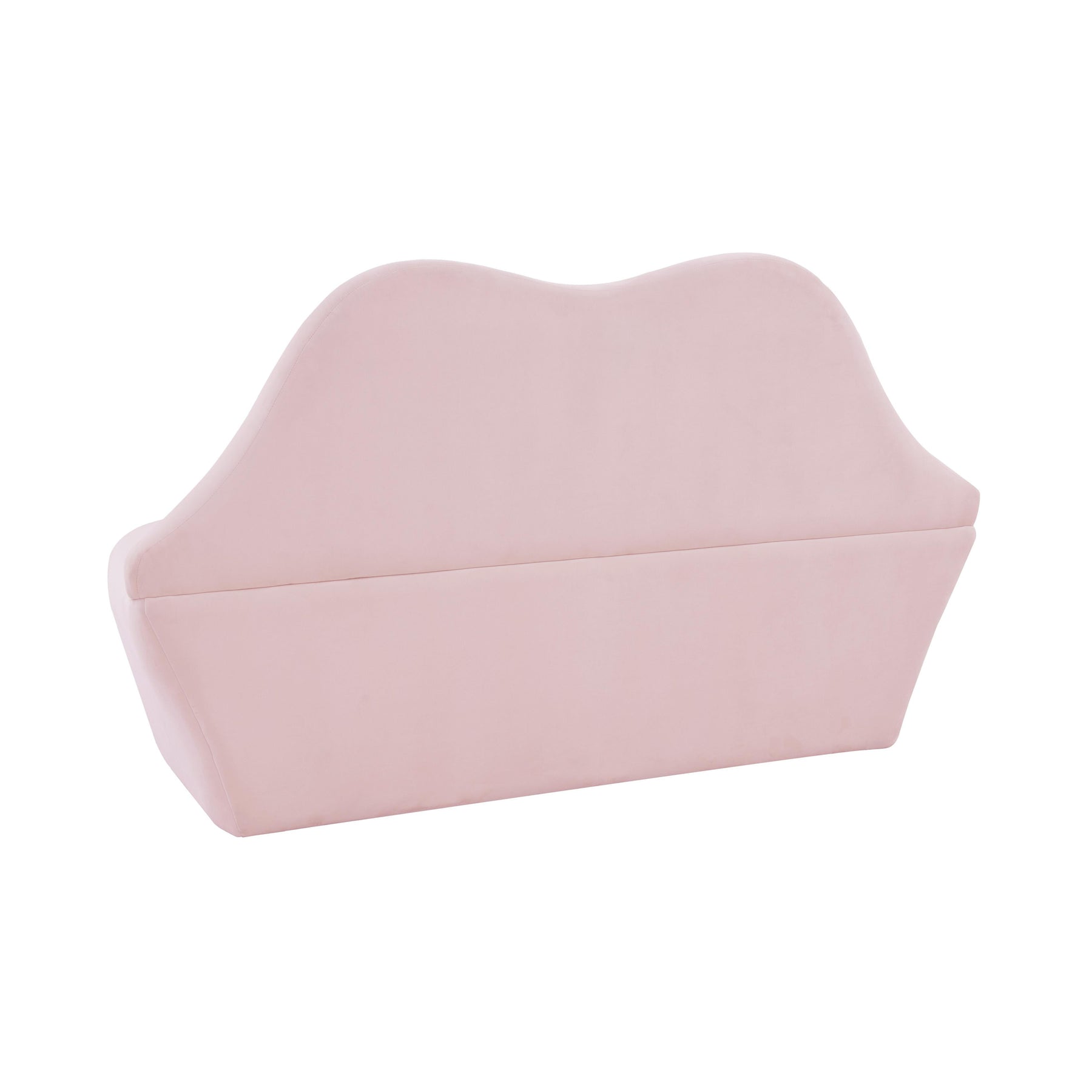 Lips 68" Performance Velvet Settee