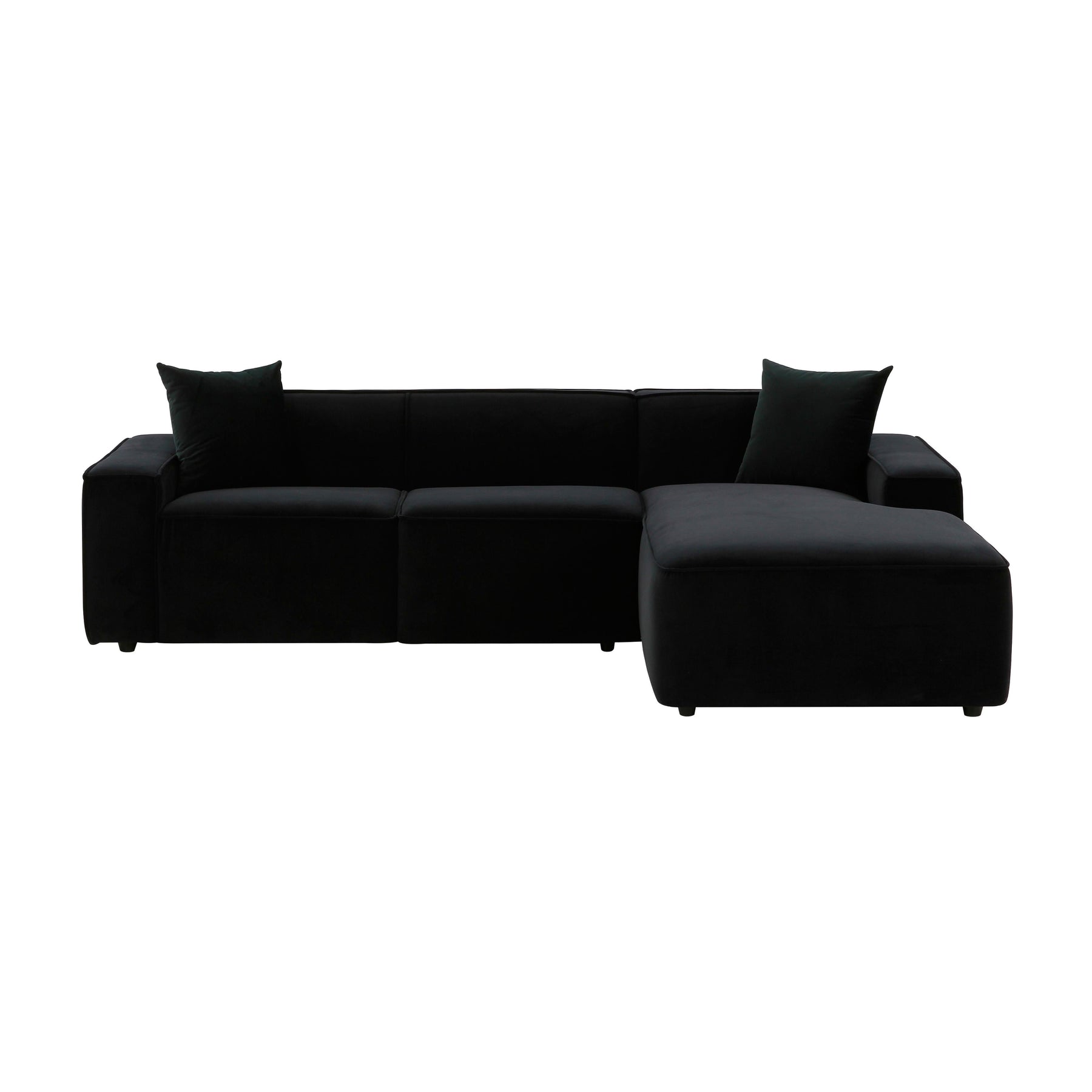 Olafur 2-Piece Performance Fabric L-Shaped Sectional