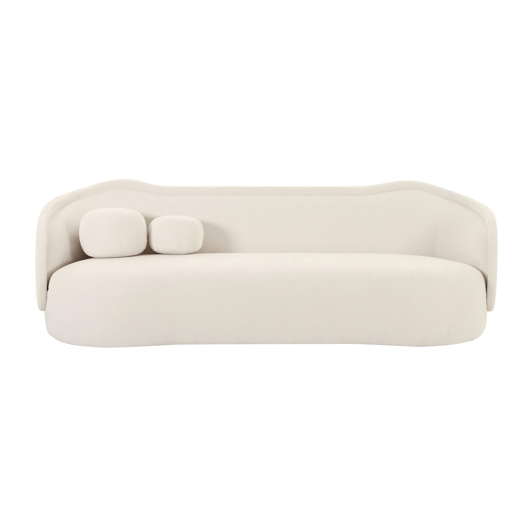 Circe 92.5" Performance Textured Velvet Sofa