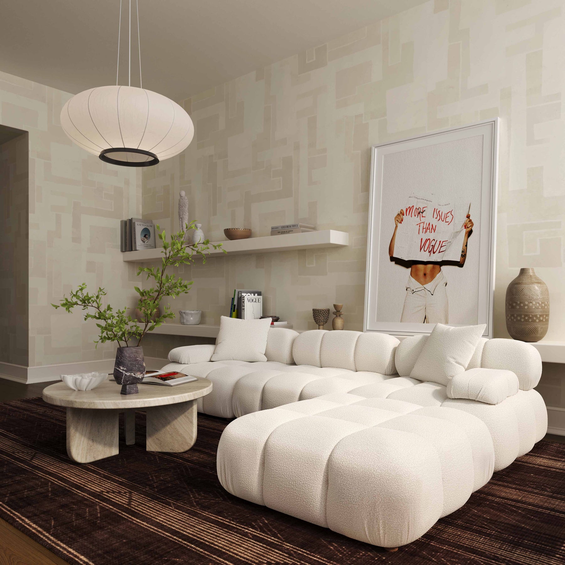 Calliope 4-Piece Performance Modular Sectional