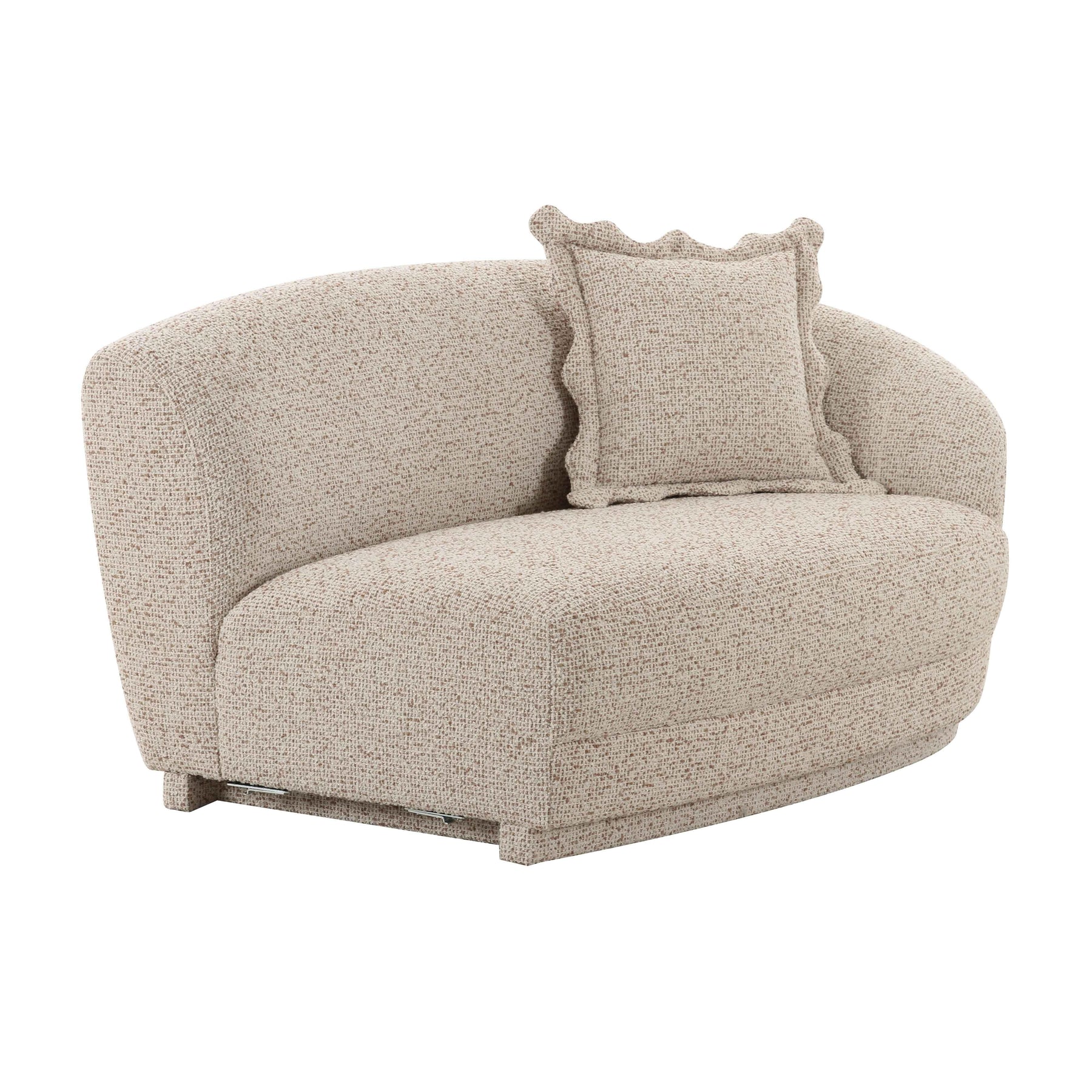 Marion 60" Two-Tone Textured Performance Boucle Loveseat
