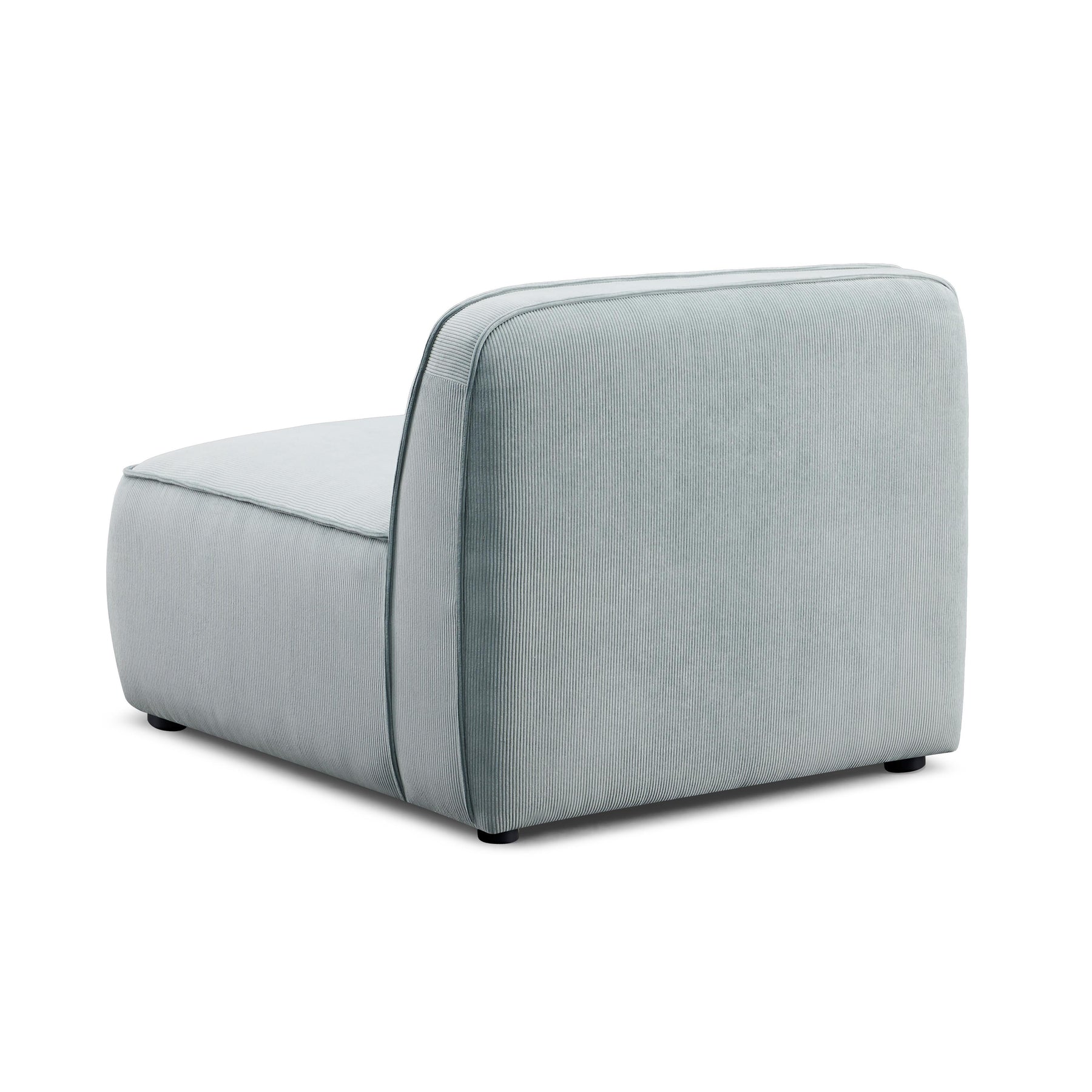 Travie Performance Corduroy Velvet Armless Chair