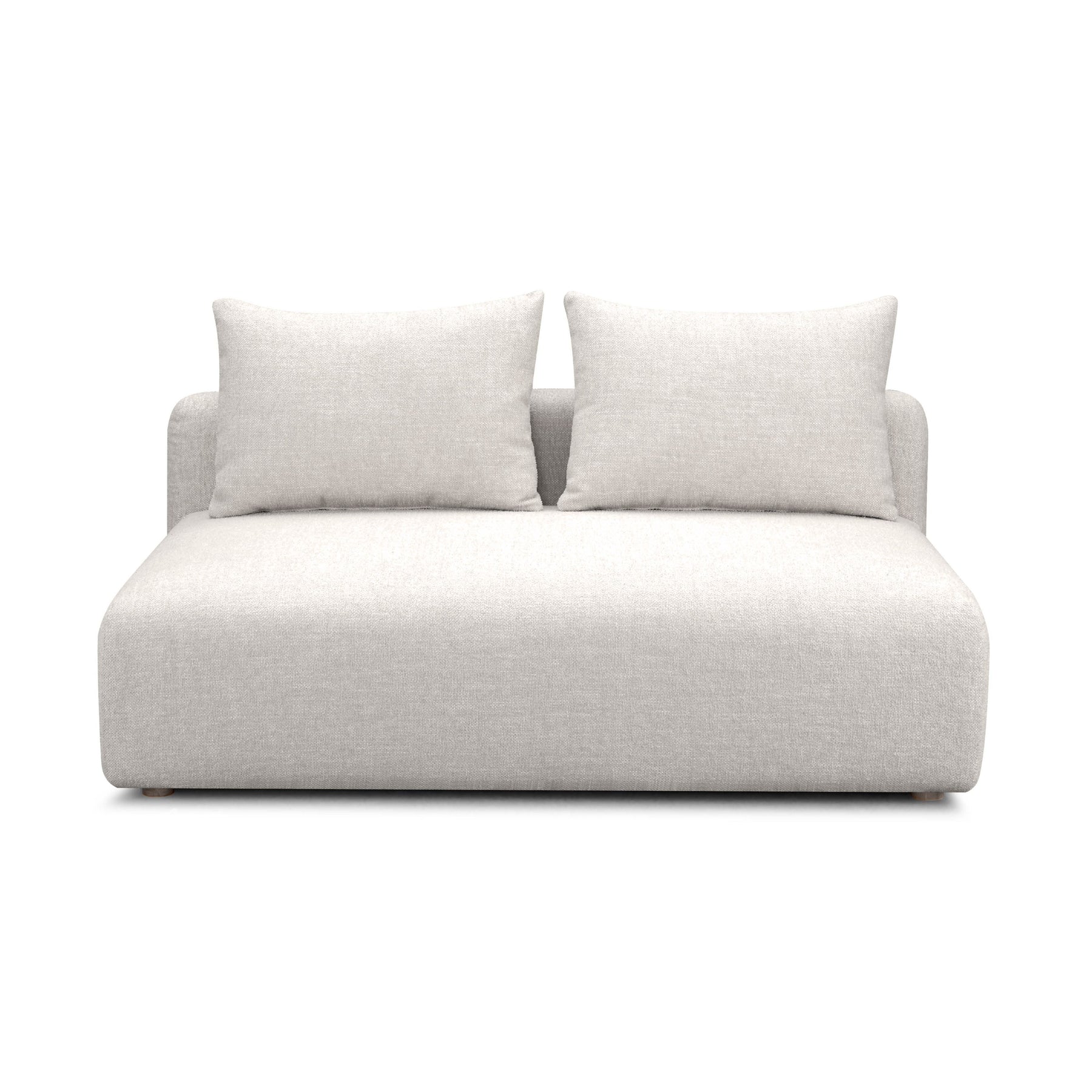 Hangover 64" Armless Loveseat
