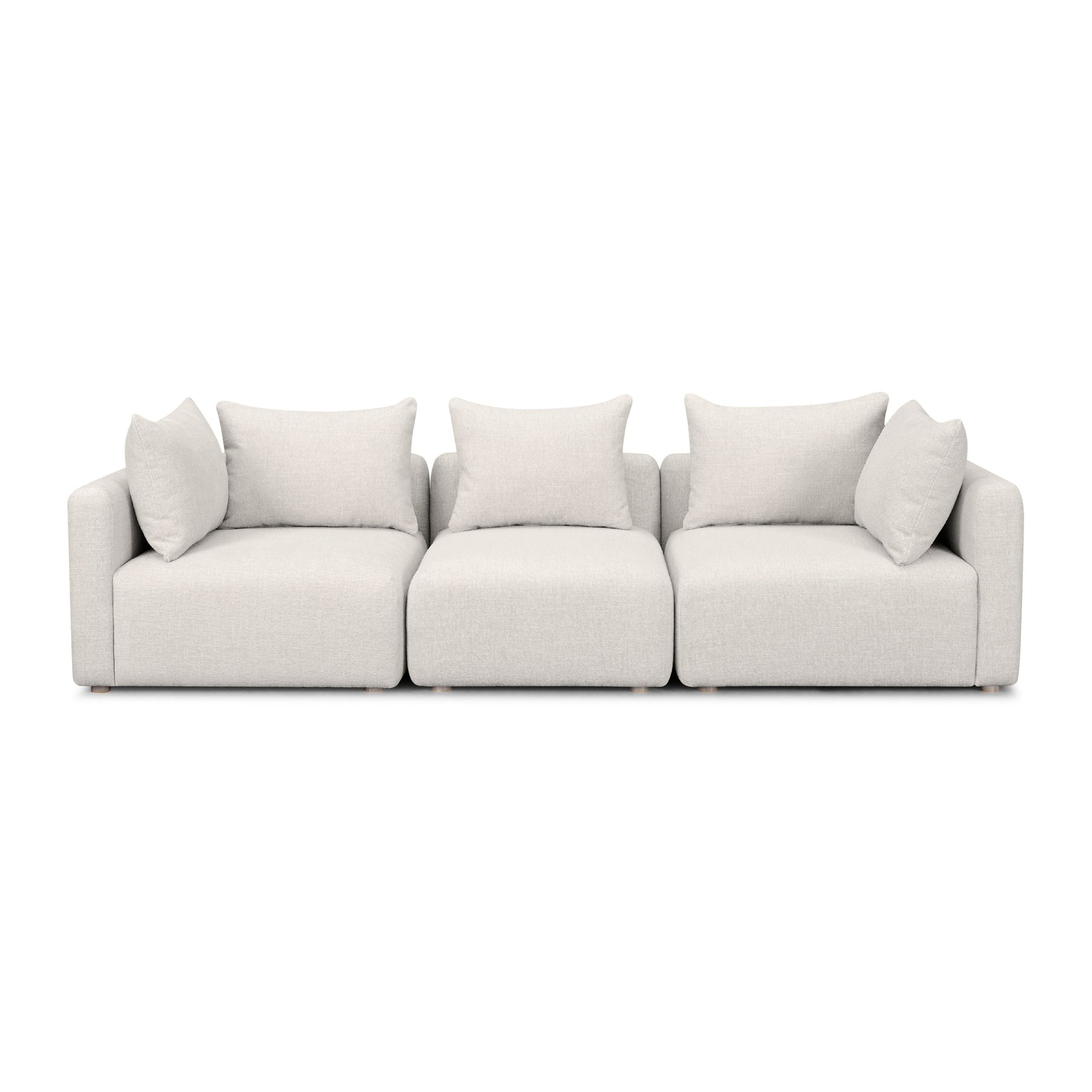 Hangover 112.5" Textured Fabric Sofa