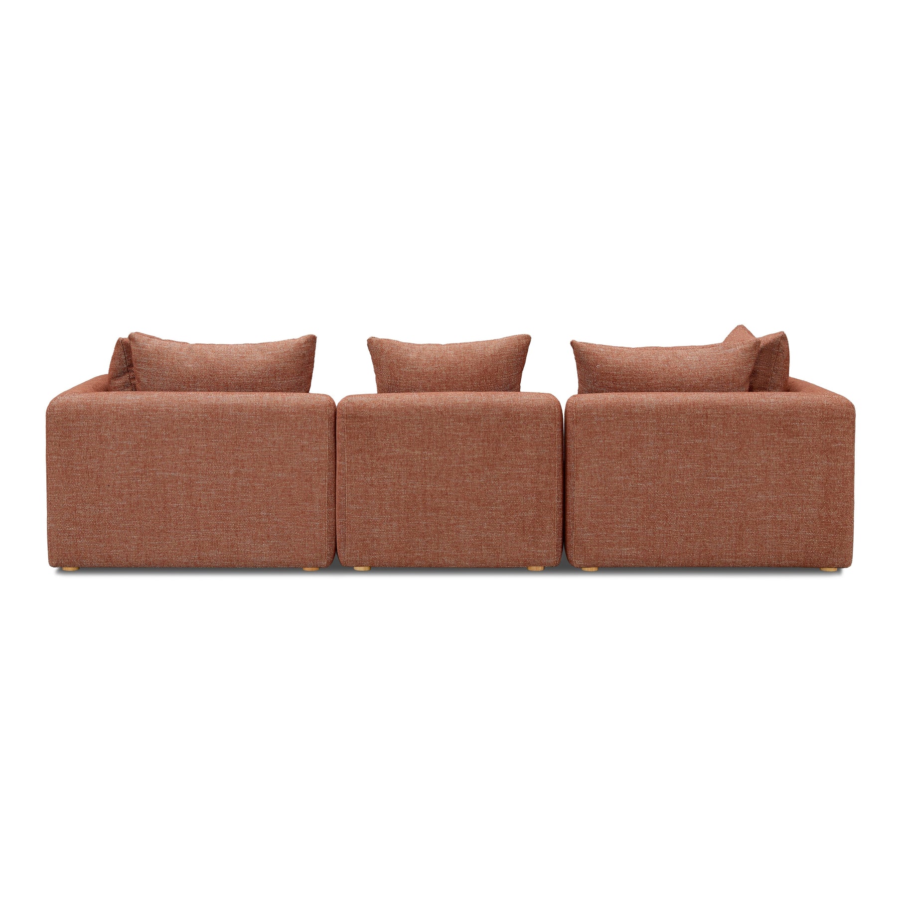 Hangover 112.5" Textured Fabric Sofa