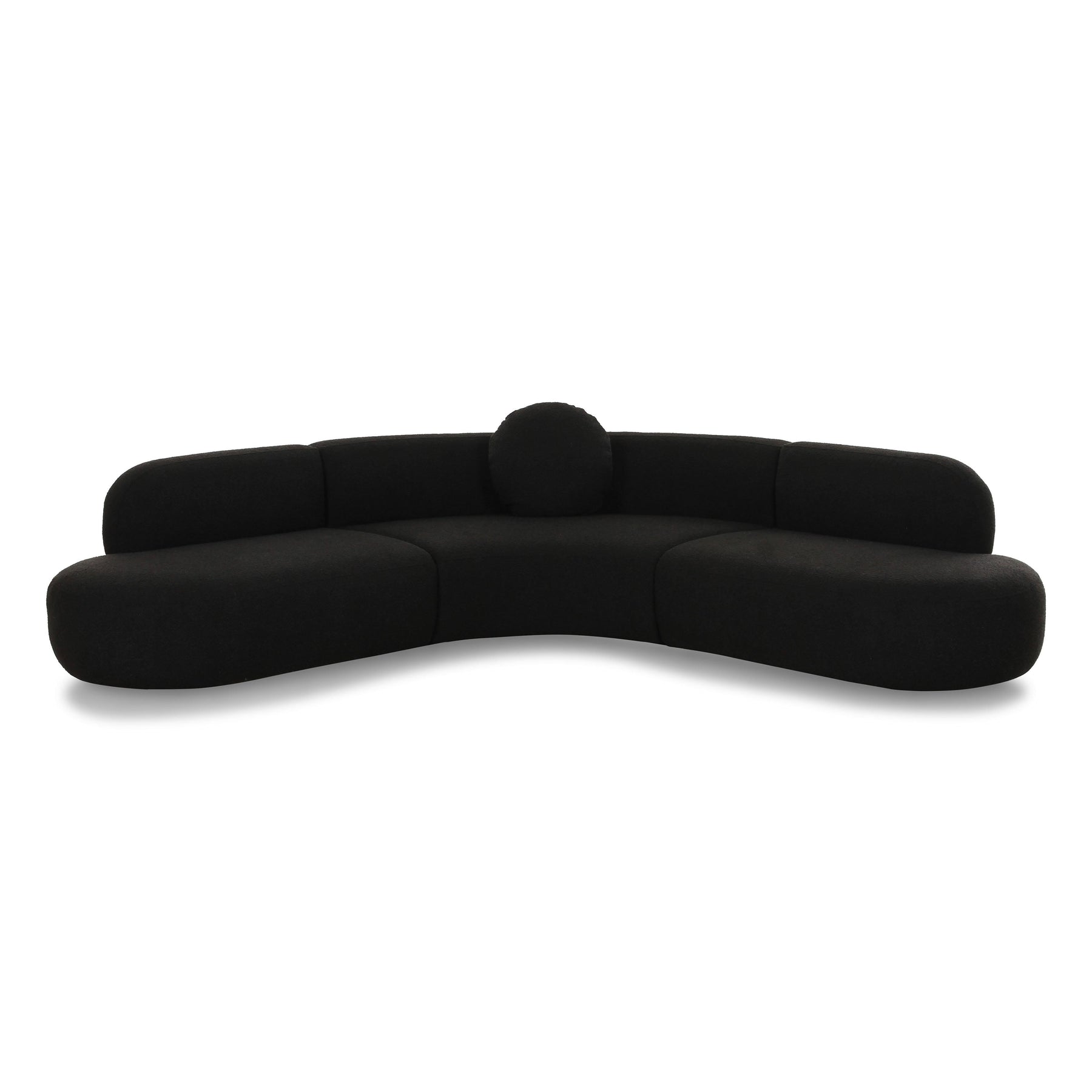Broohah 3-Piece Performance Fabric L-Shaped Sectional