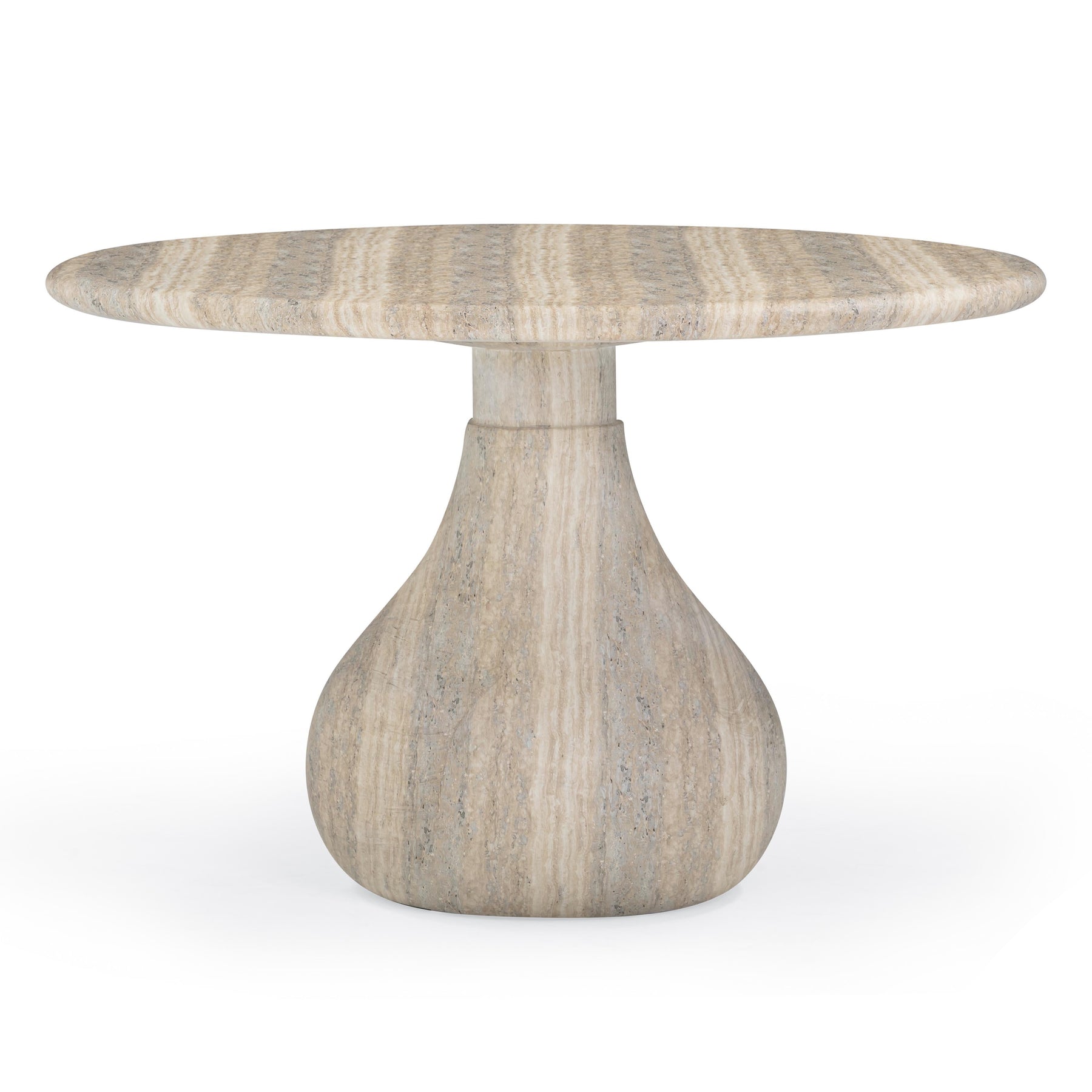 Smooch 47" Concrete Indoor/Outdoor Round Dining Table
