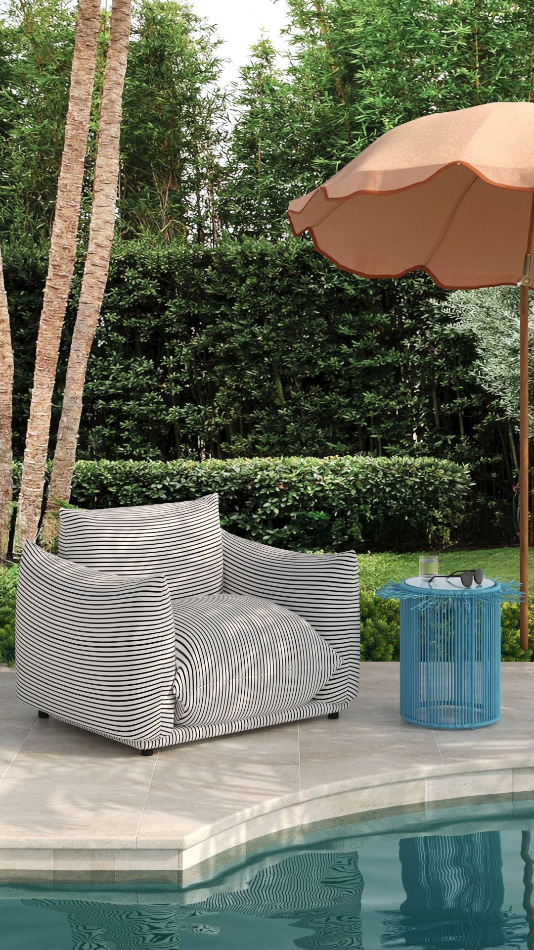 Rafa Outdoor Side Table