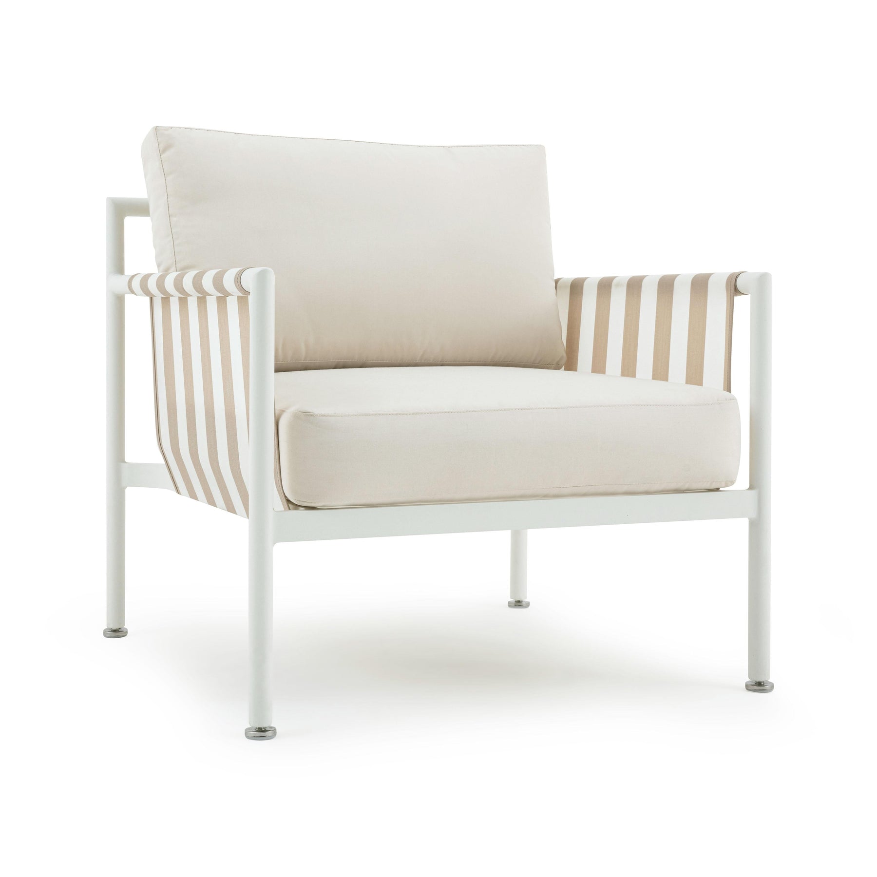 Dunes Cream Outdoor Accent Chair