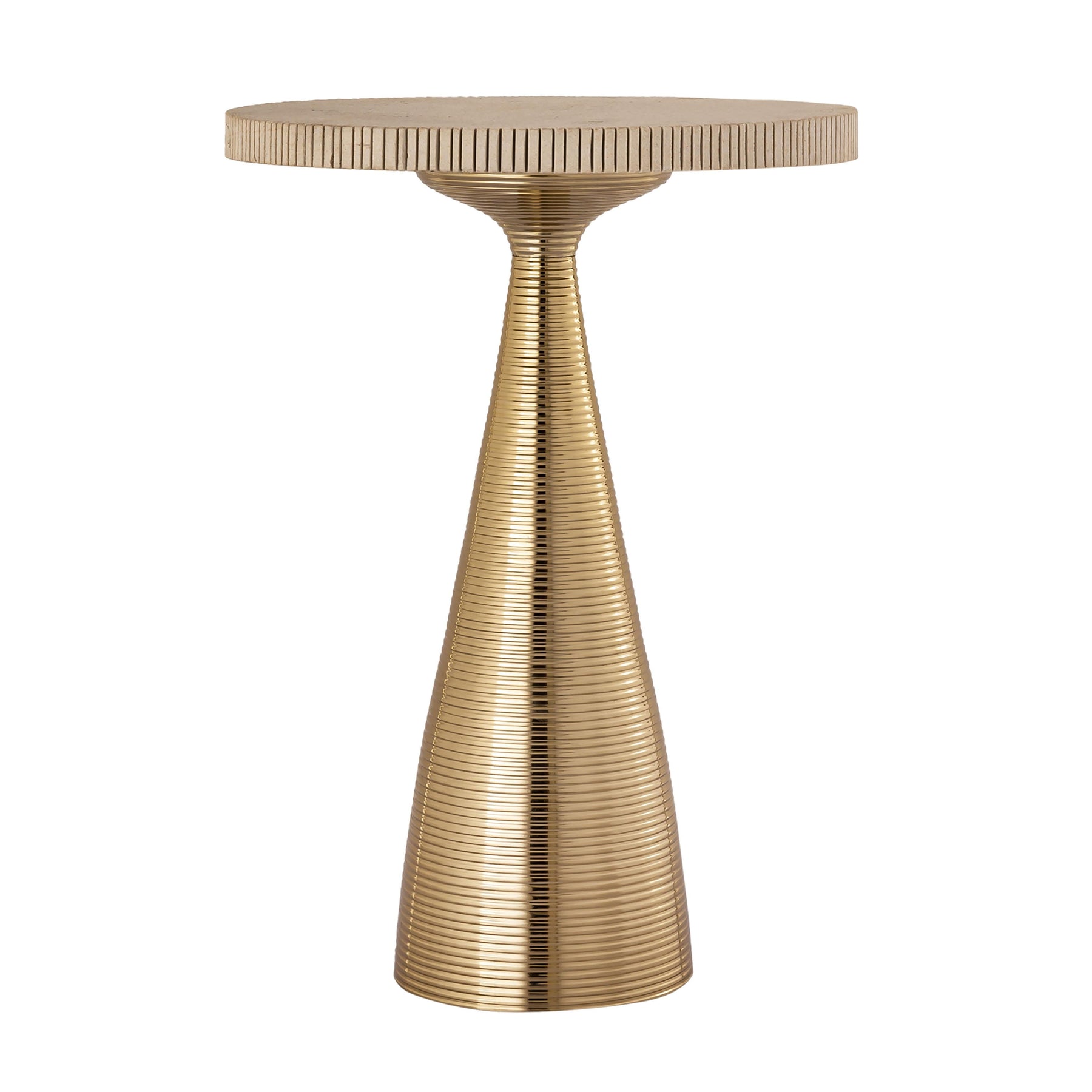 Celeste Ribbed Side Table