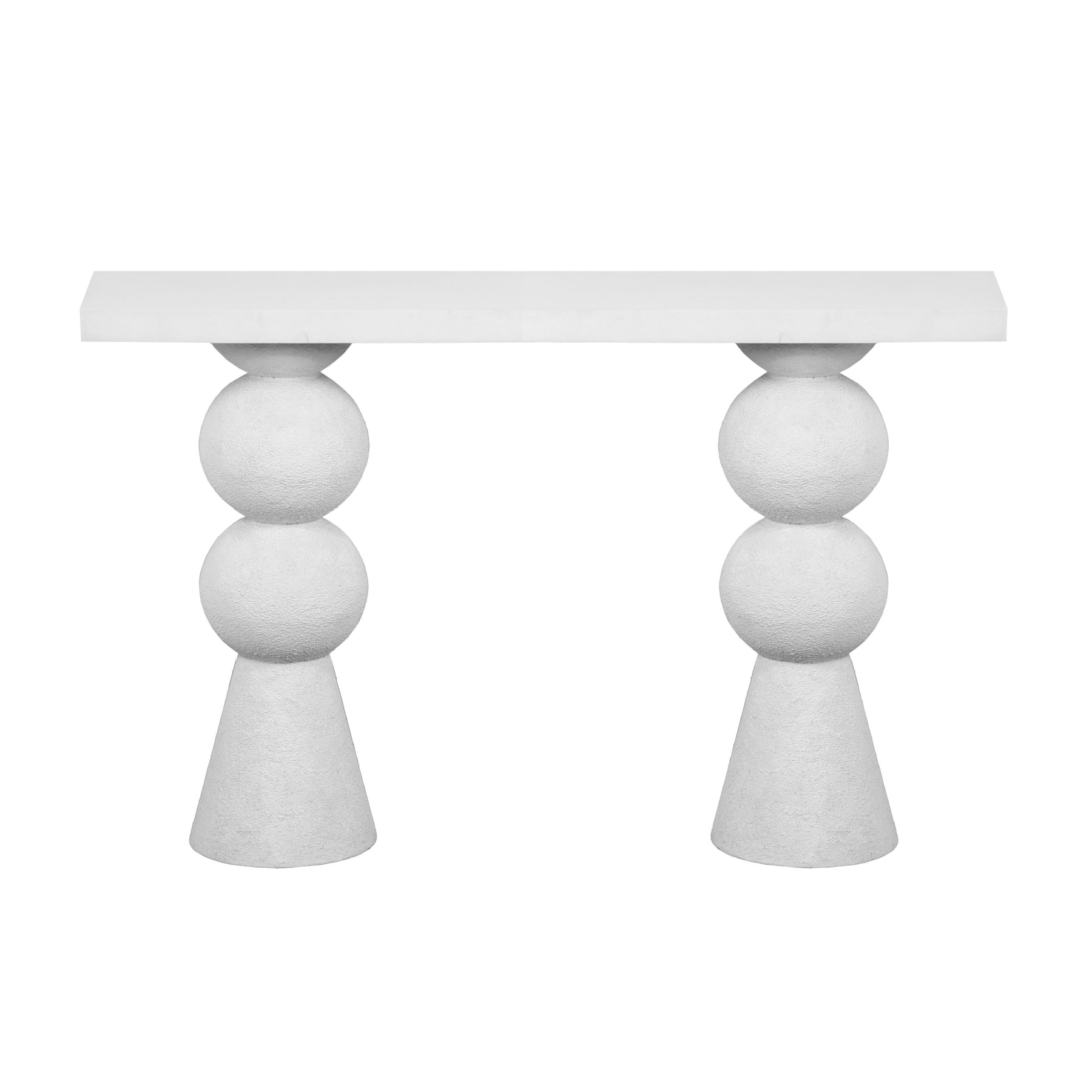 Lupita 53" White Console Table