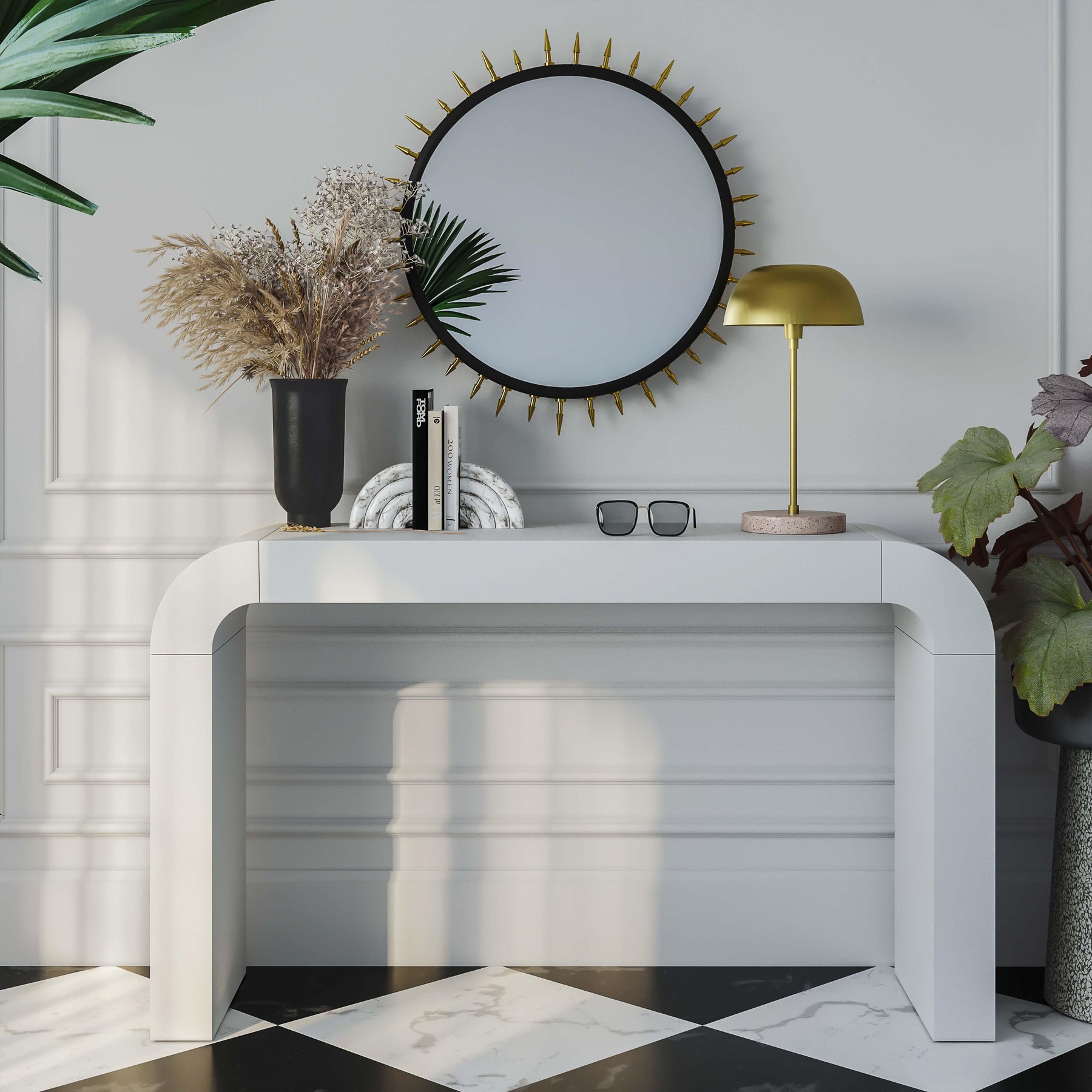 Hump 54" Arched Console Table