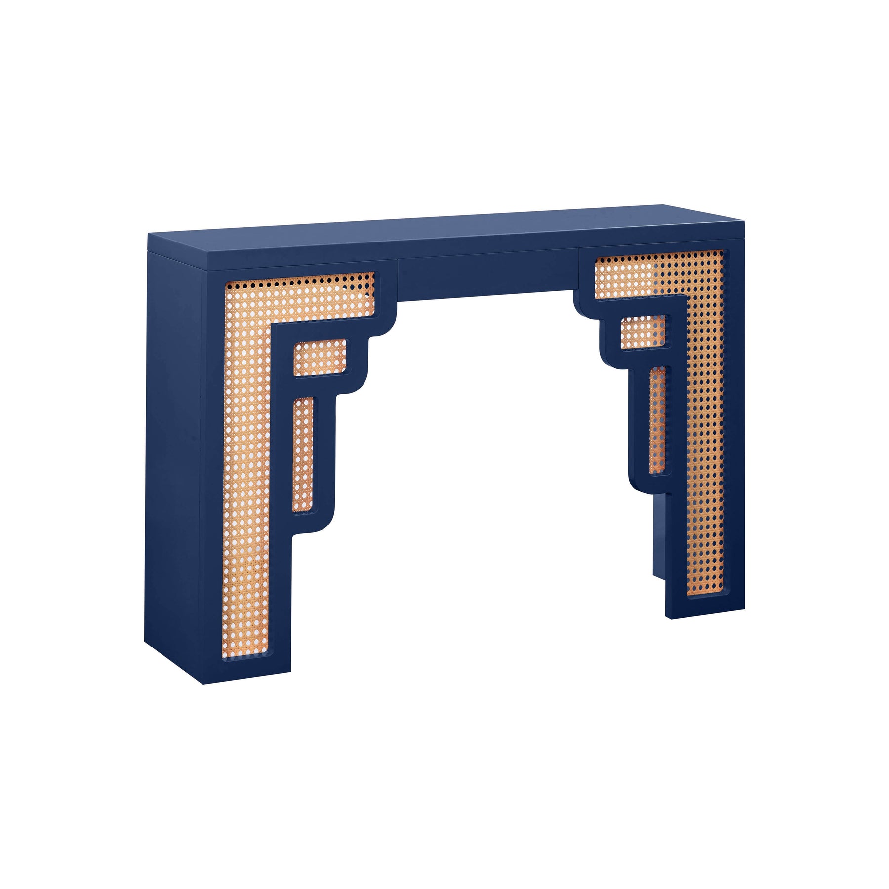 Suzie 45" Rattan Console Table