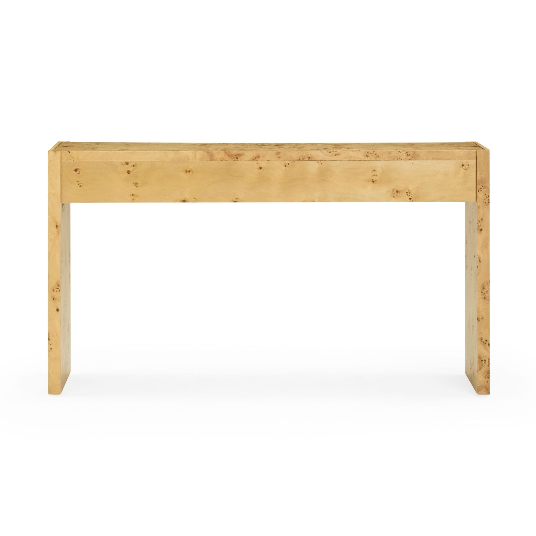 Brandyss 54" Burl Console Table