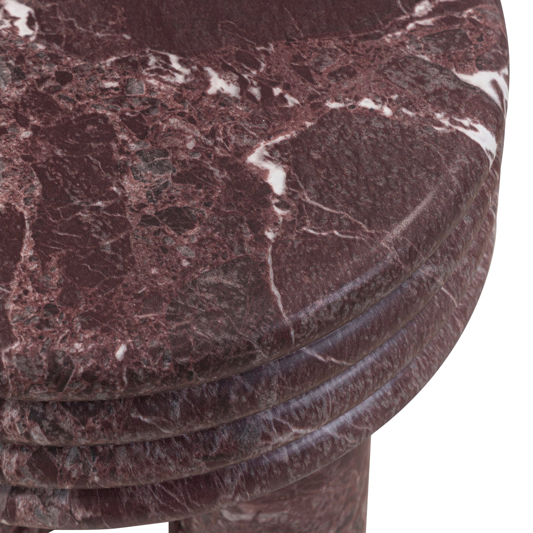 Delta Concrete Indoor/Outdoor Round Side Table
