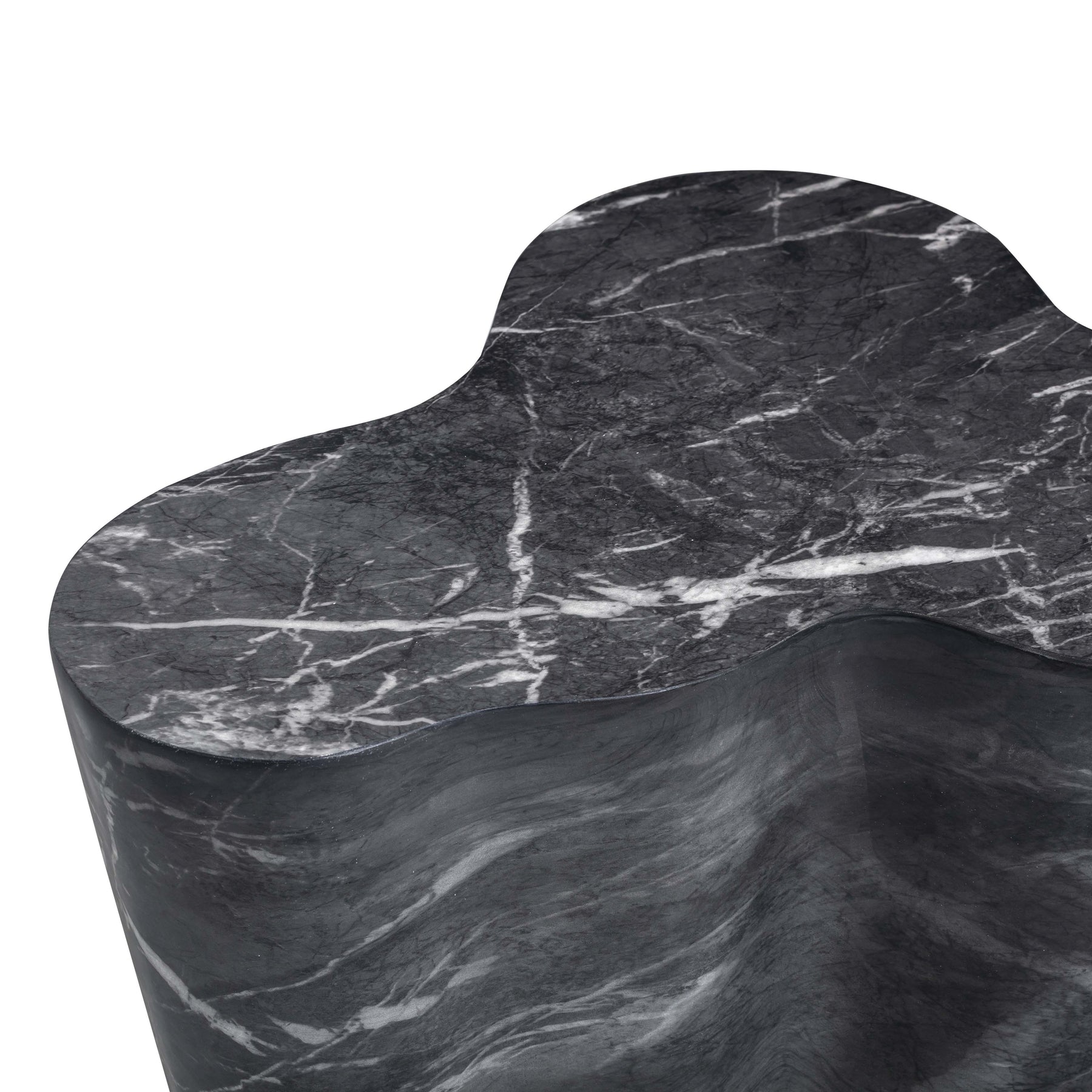 Slab Concrete Indoor/Outdoor Side Table (18"-22")