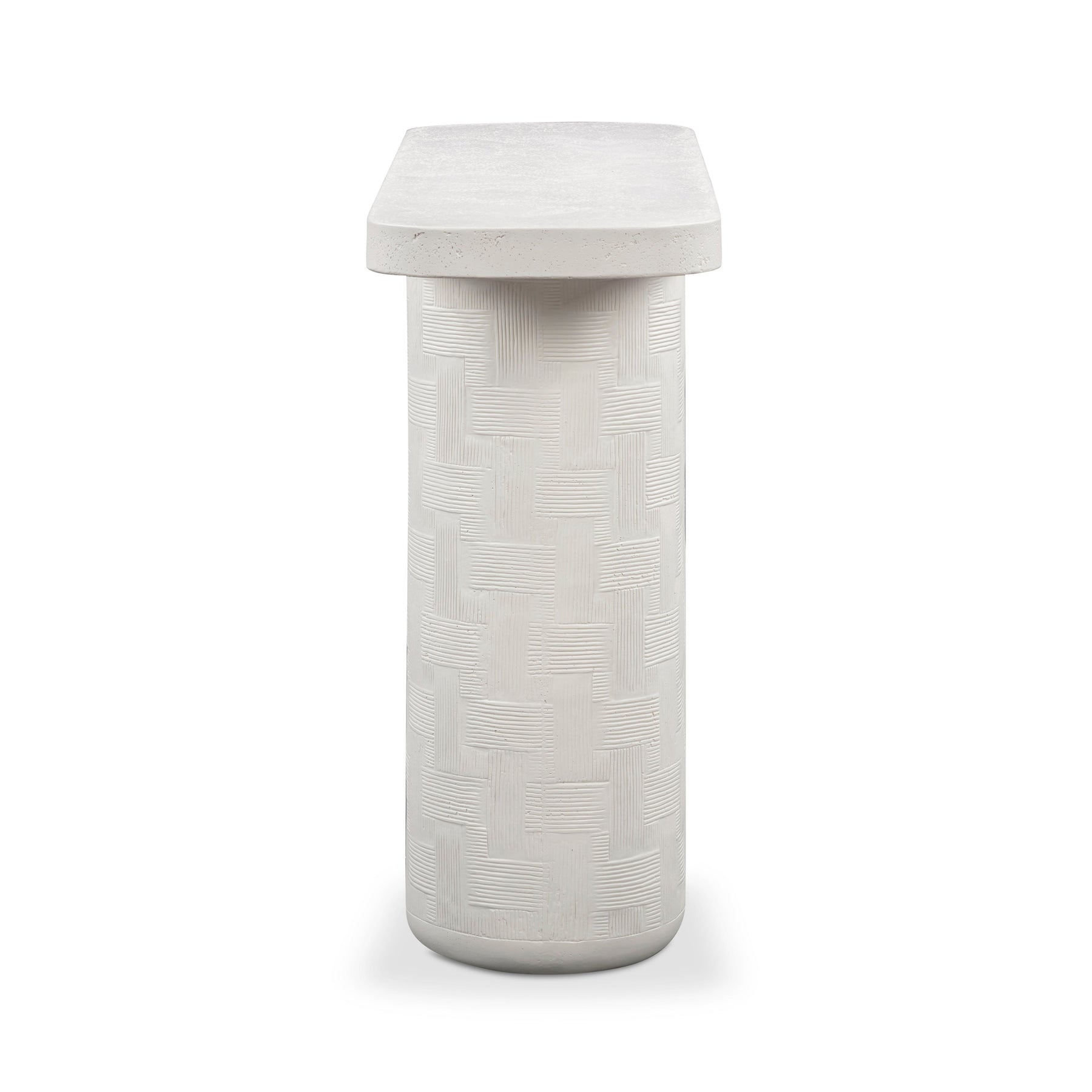 Suraya 55" Indoor/Outdoor Concrete Console Table