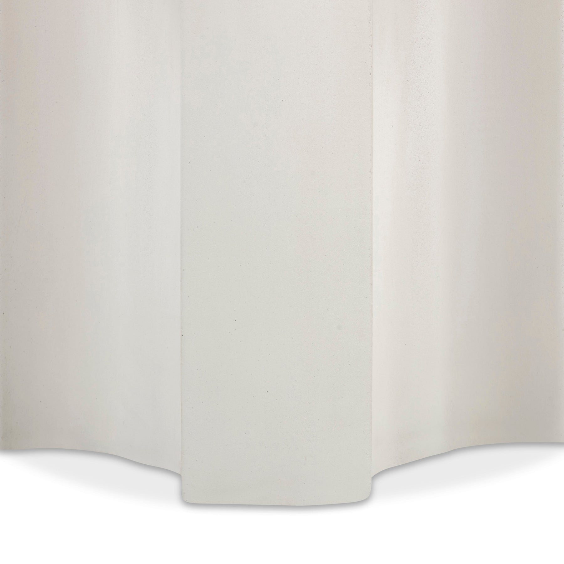 Cassandra Ivory Indoor/Outdoor Concrete Side Table