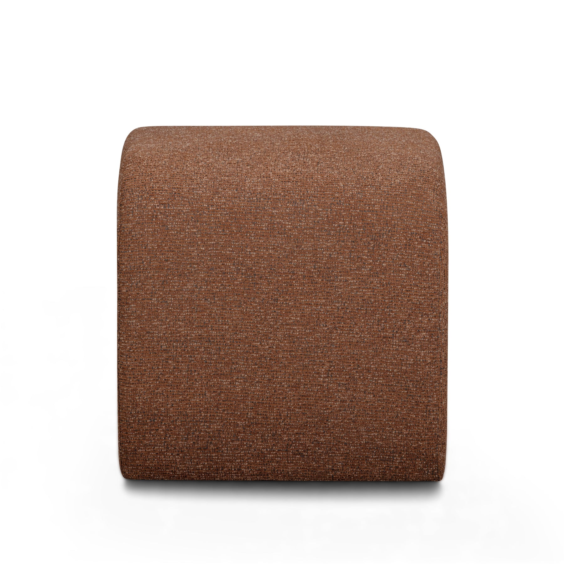 Desi Woven Performance Fabric Ottoman