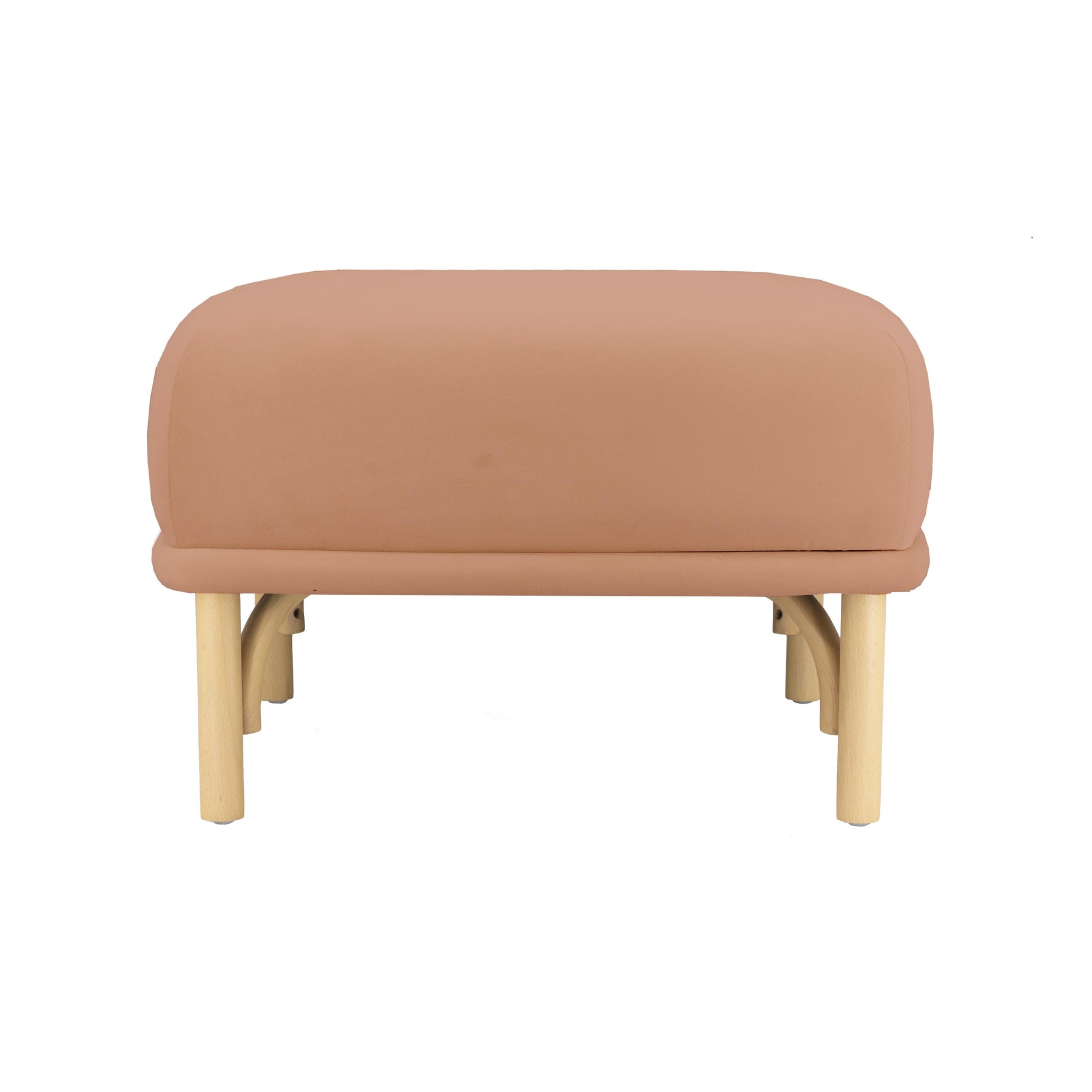 Desiree Performance Velvet Ottoman