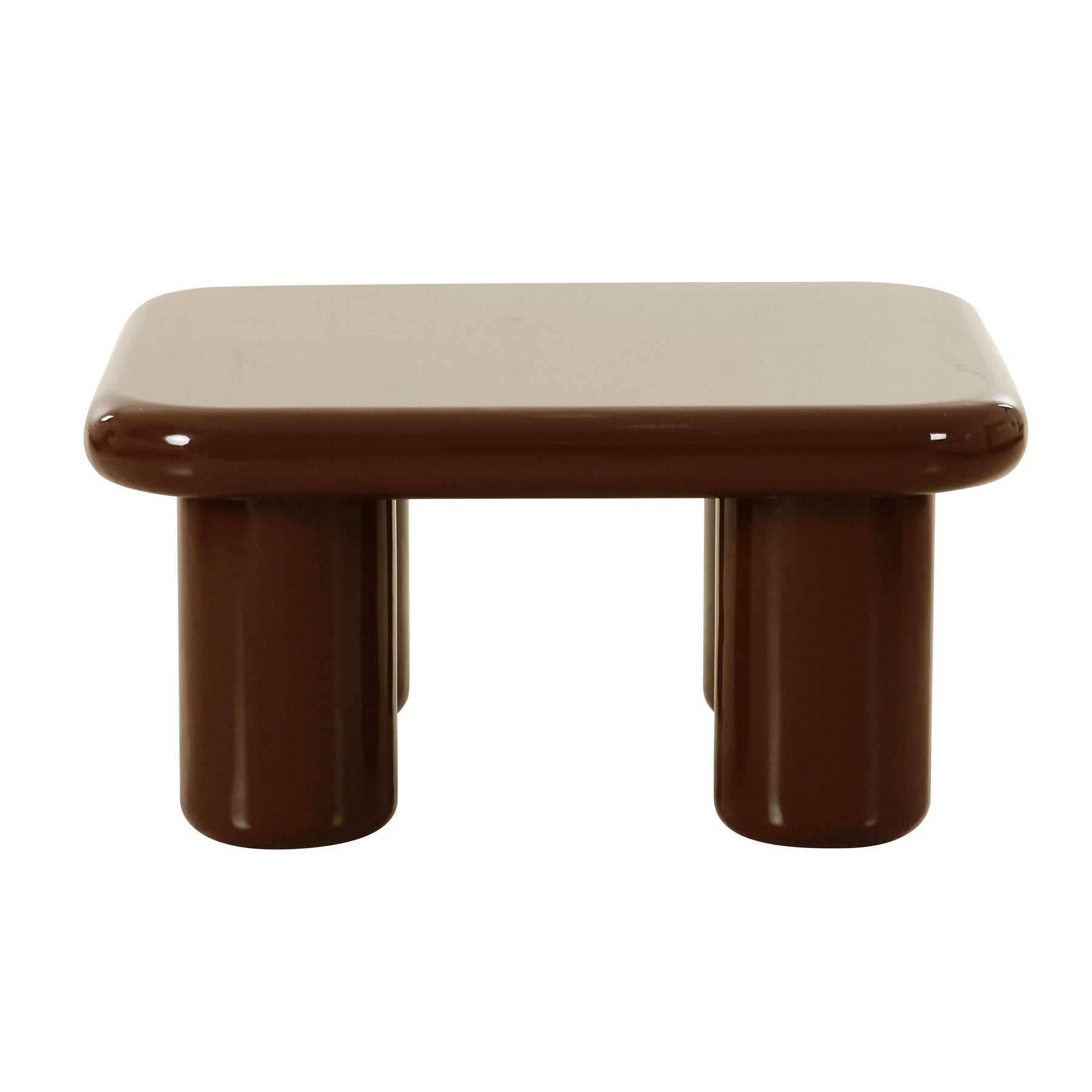 Memphis 33.5" Glossy Square Coffee Table