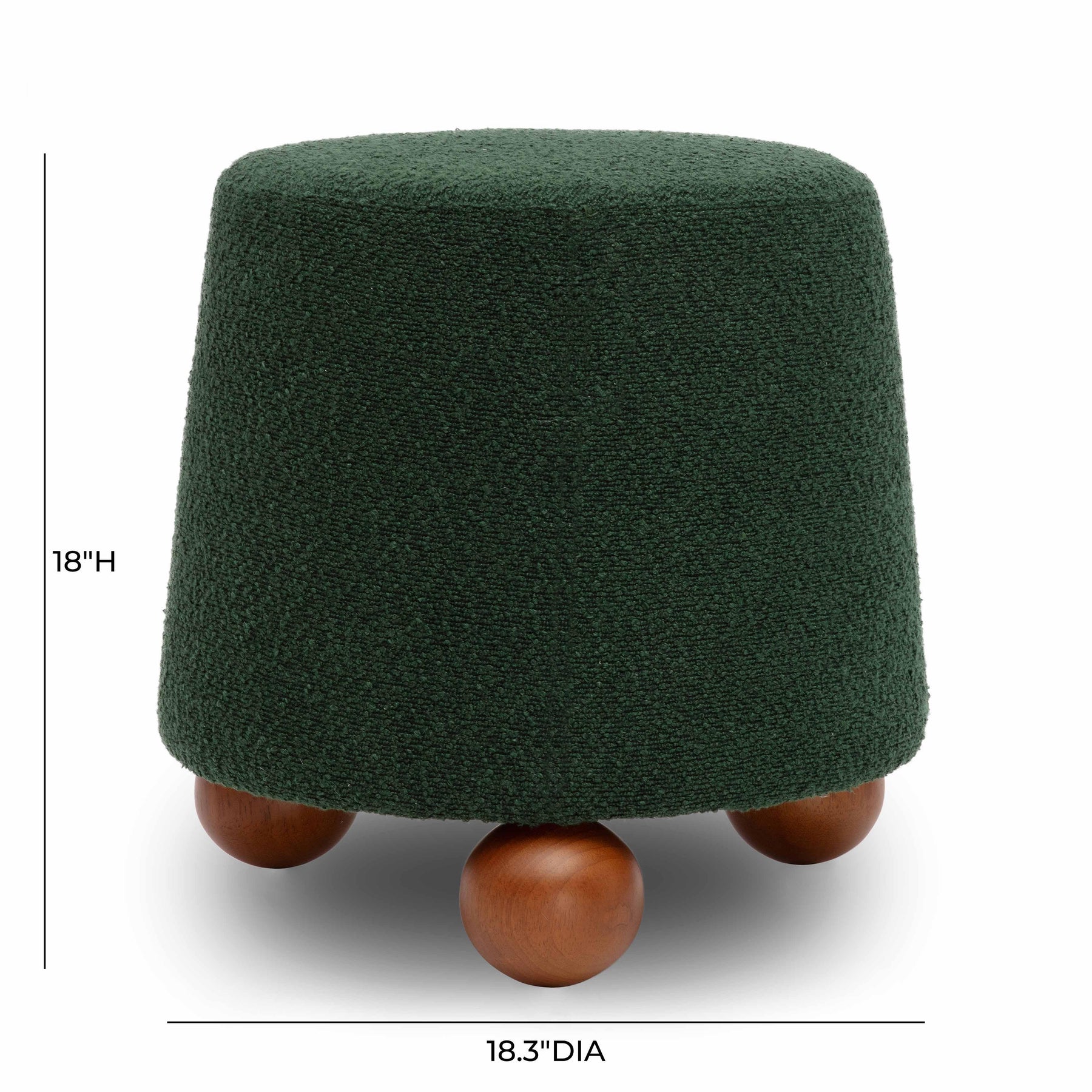 Jaine Performance Boucle Ottoman