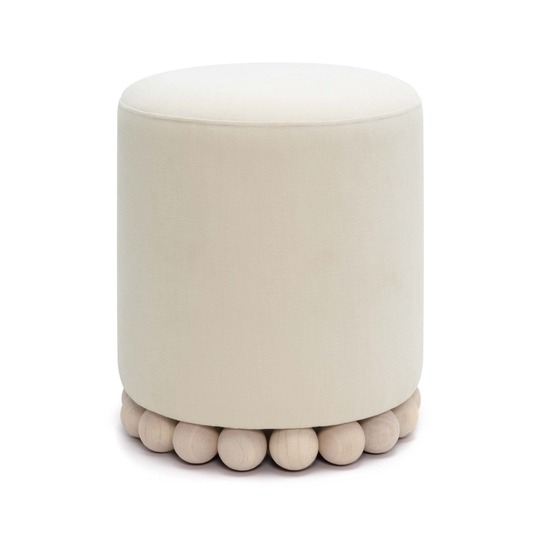 Dex Upcycled Performance Fabric Ottoman