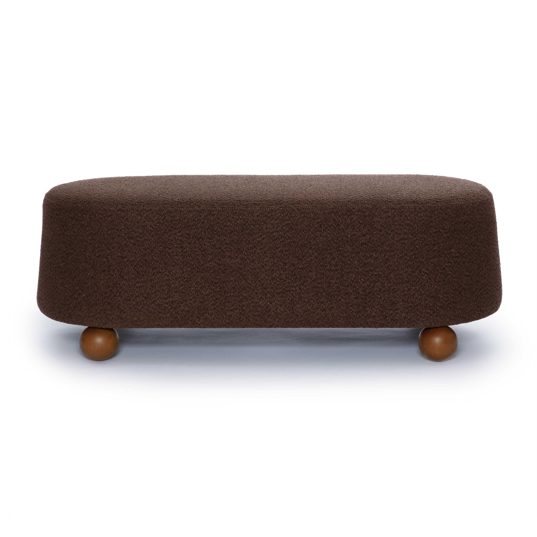 Jaine 48" Performance Boucle Large Ottoman