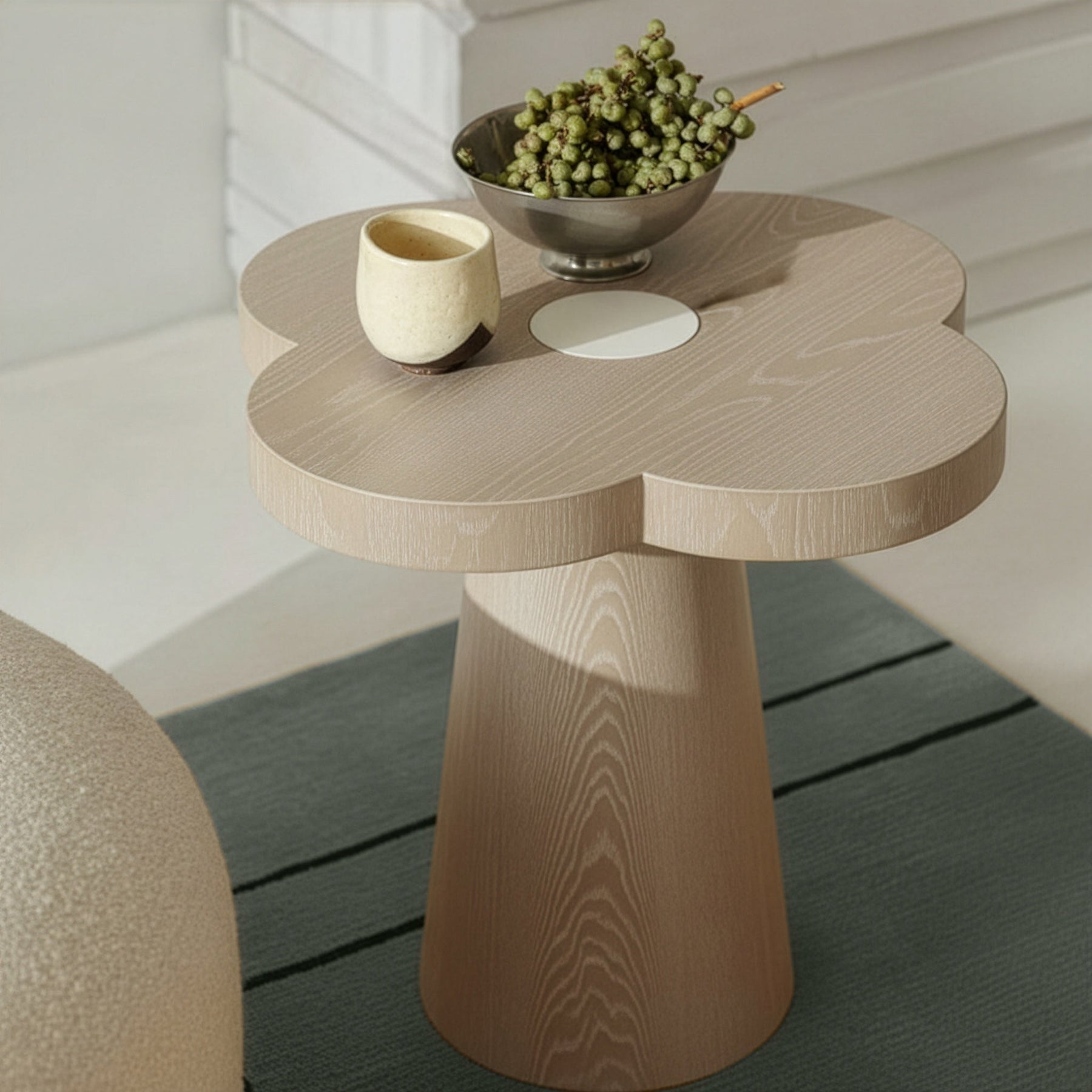 Allium Washed Ash Side Table