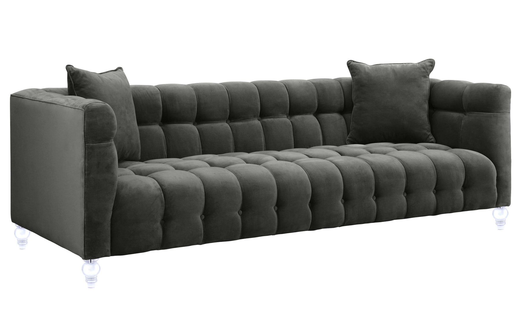 Bea 90.6" Performance Velvet Tufted Sofa