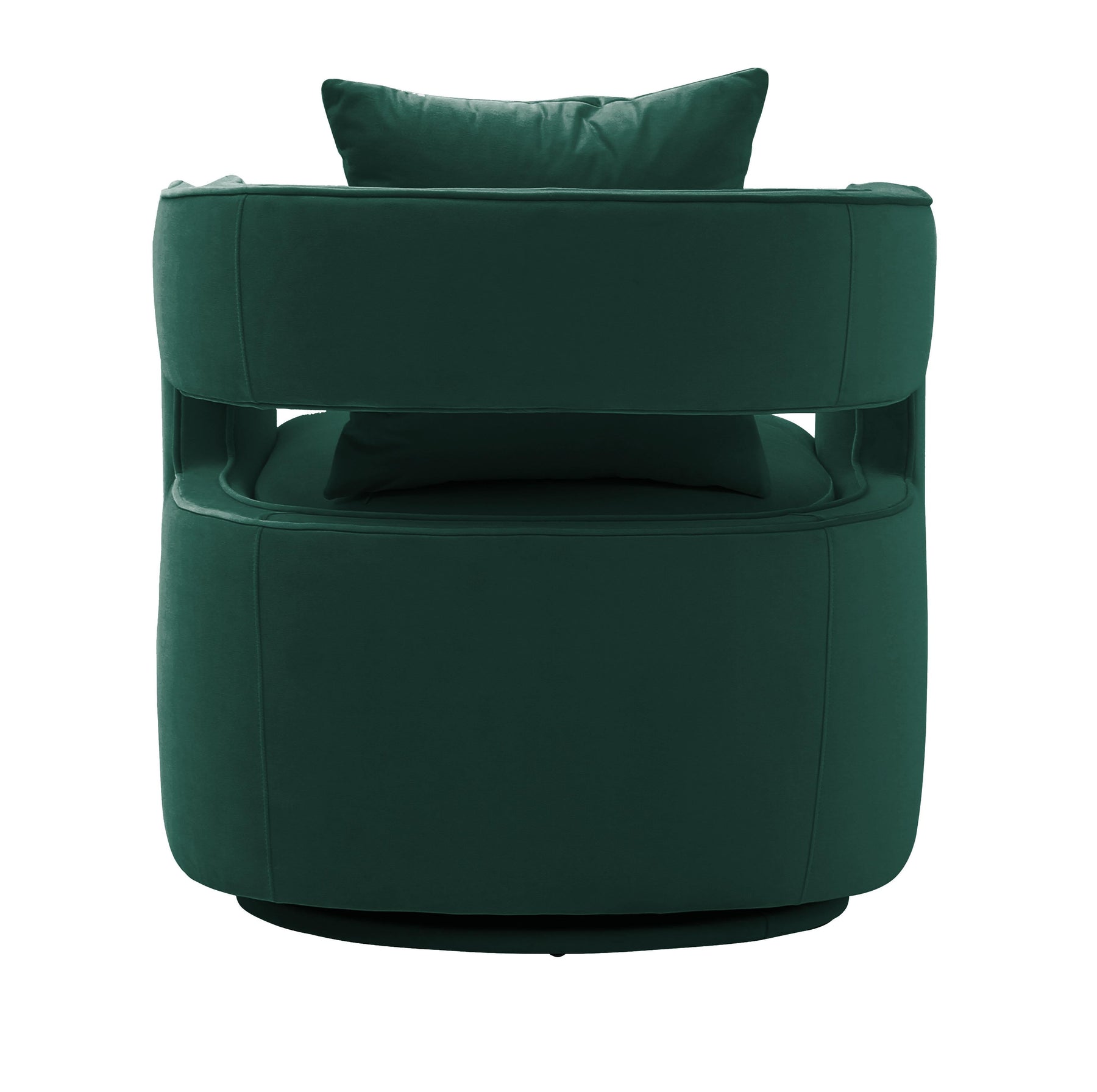 Kennedy Performance Velvet Swivel Accent Chair