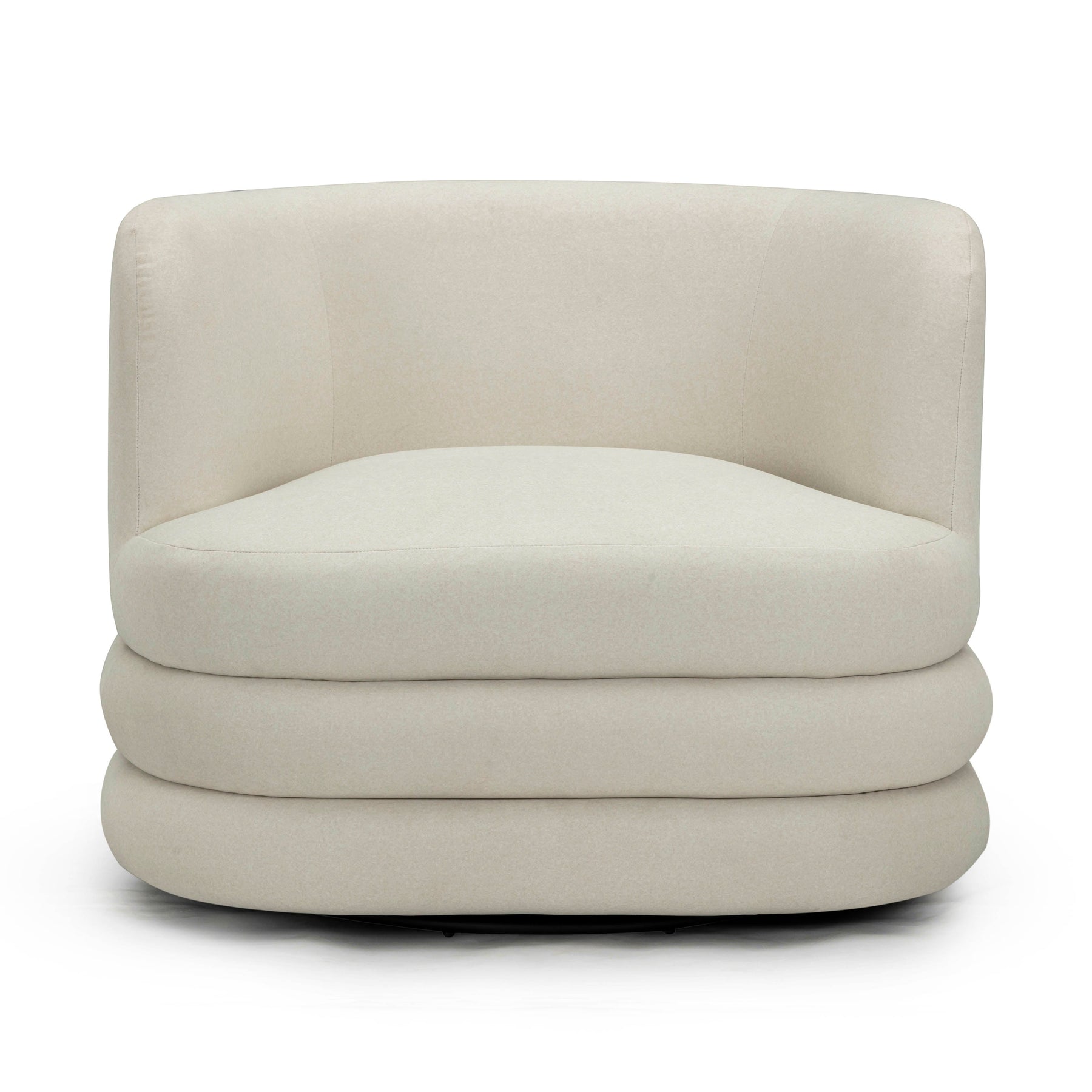Astor Performance Faux Mohair Swivel Hotel Lounge Chair