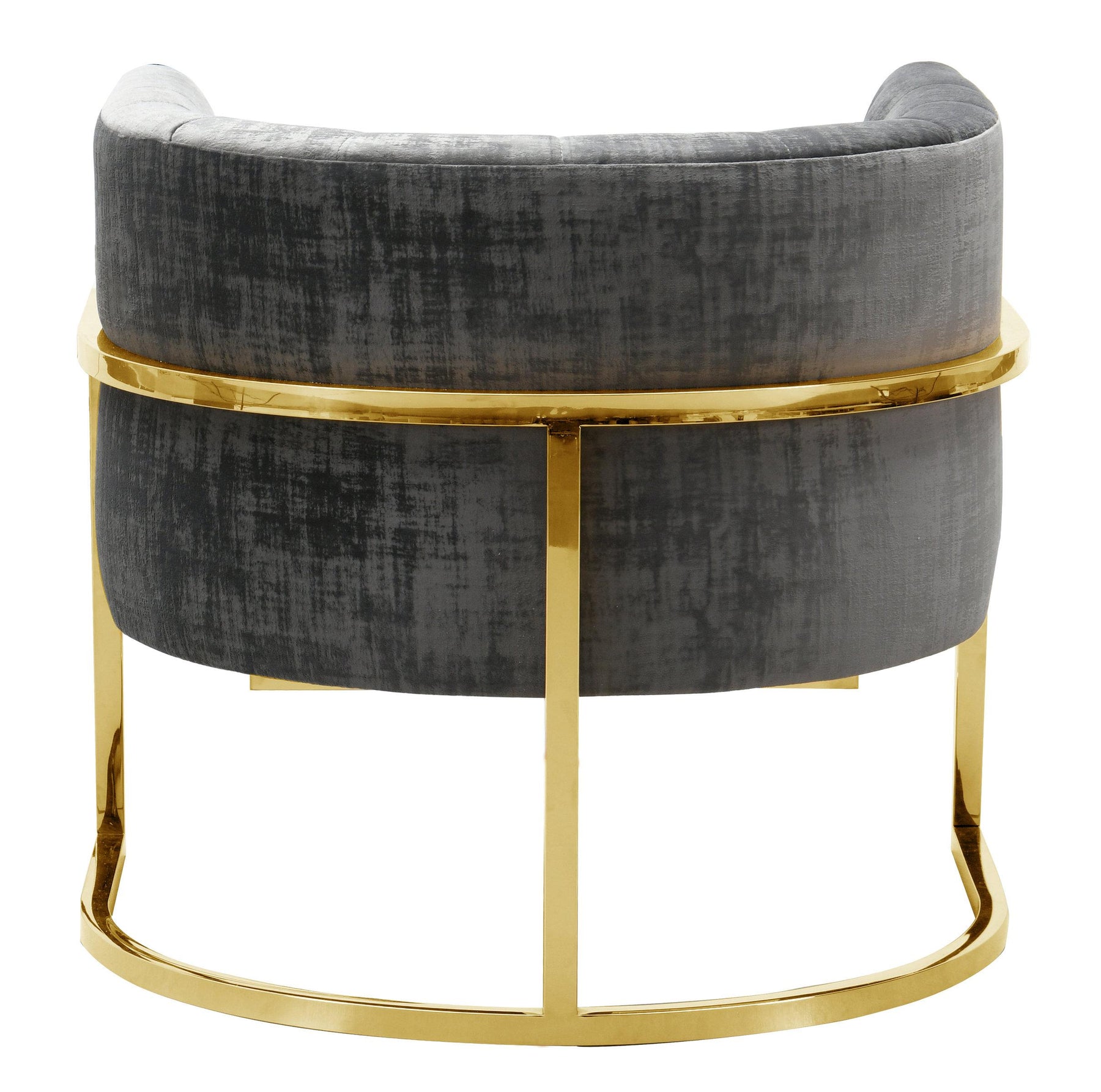 Magnolia Performance Velvet Accent Chair - Gold Base