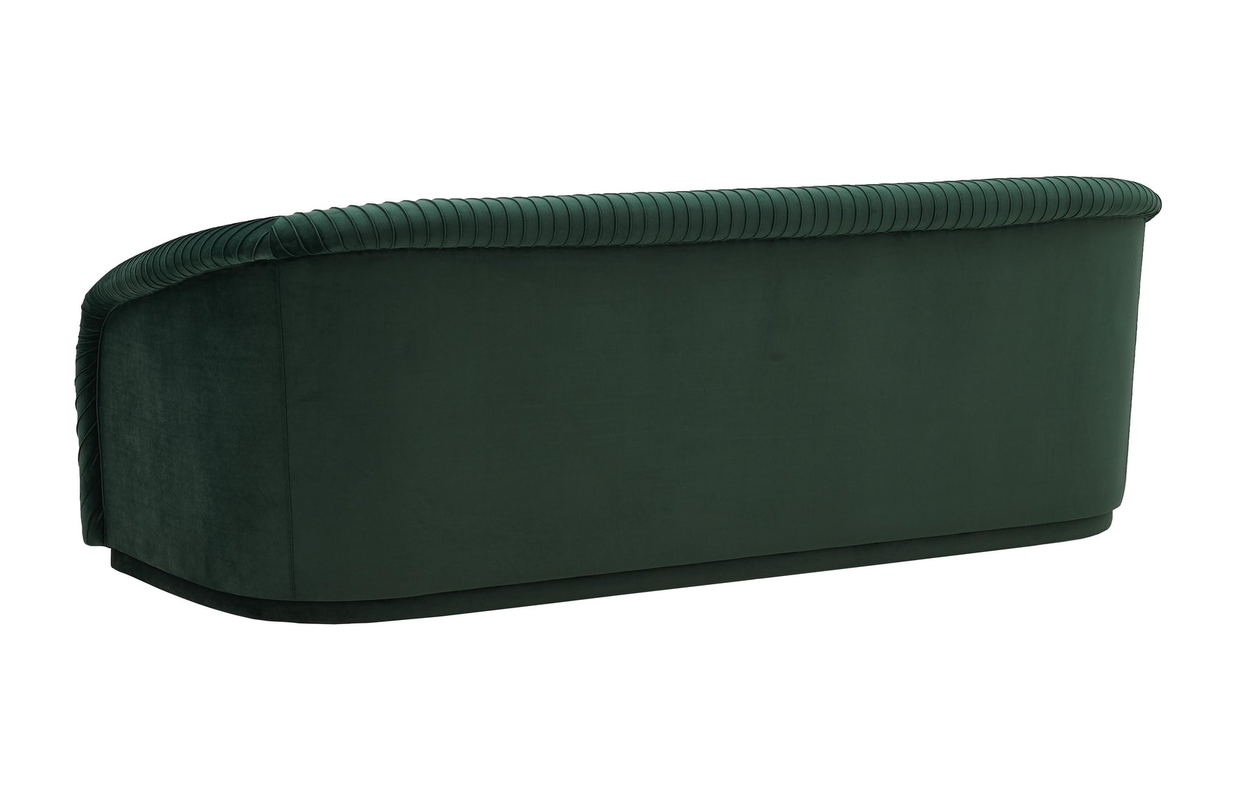 Yara 90.6" Pleated Performance Velvet Sofa