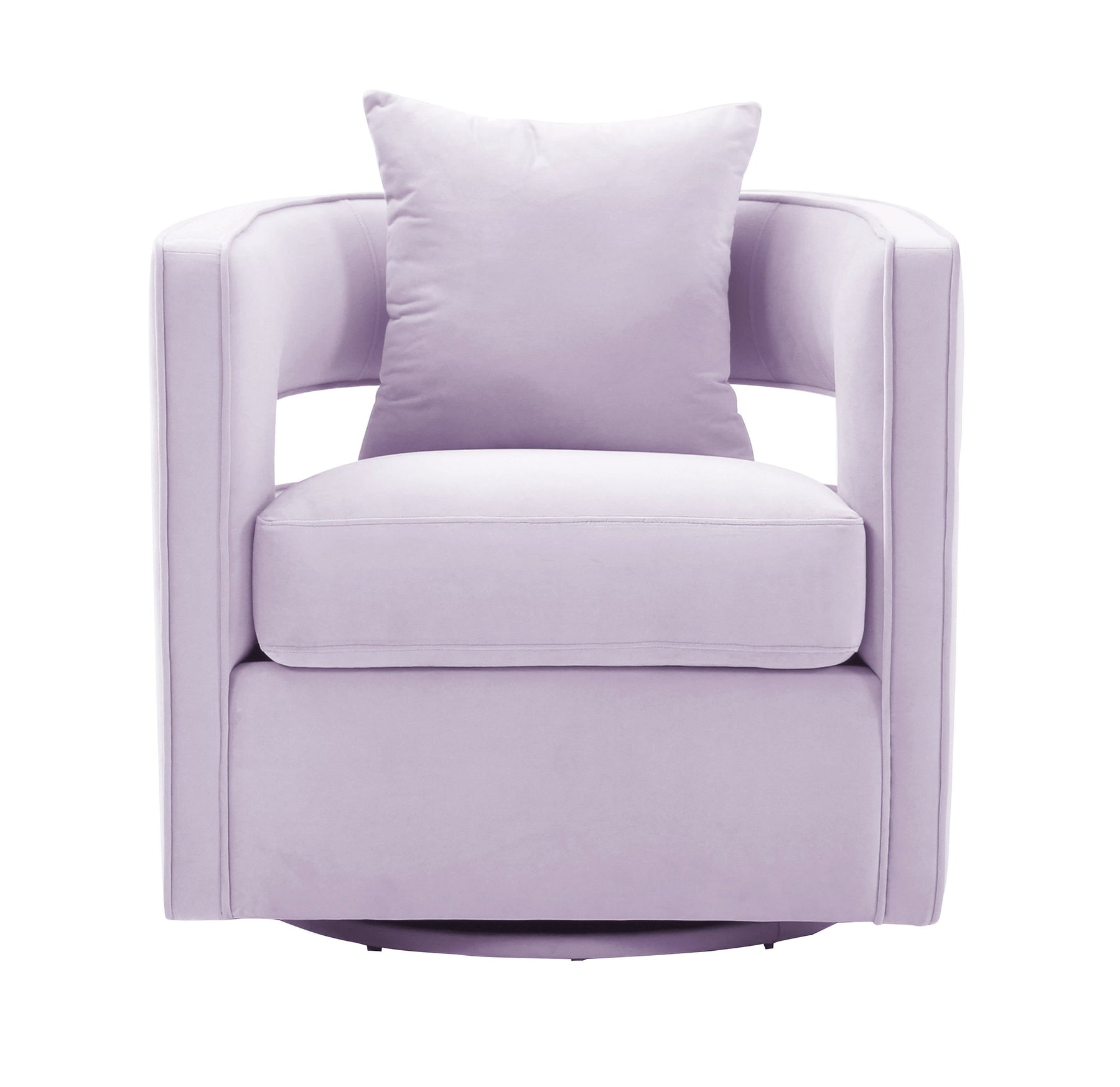 Kennedy Performance Velvet Swivel Accent Chair