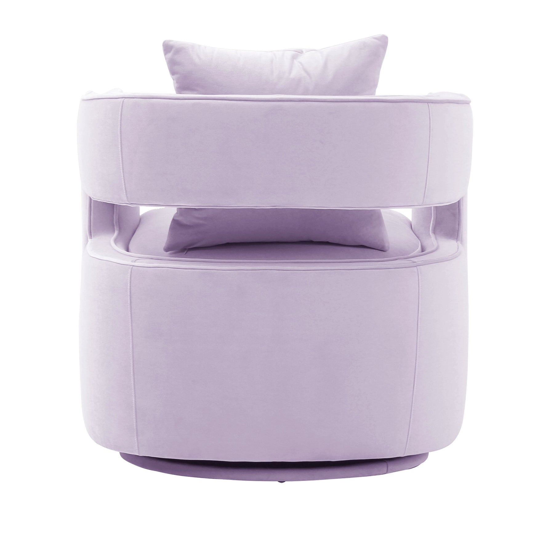 Kennedy Performance Velvet Swivel Accent Chair