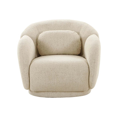 Misty Performance Boucle Accent Chair Cream