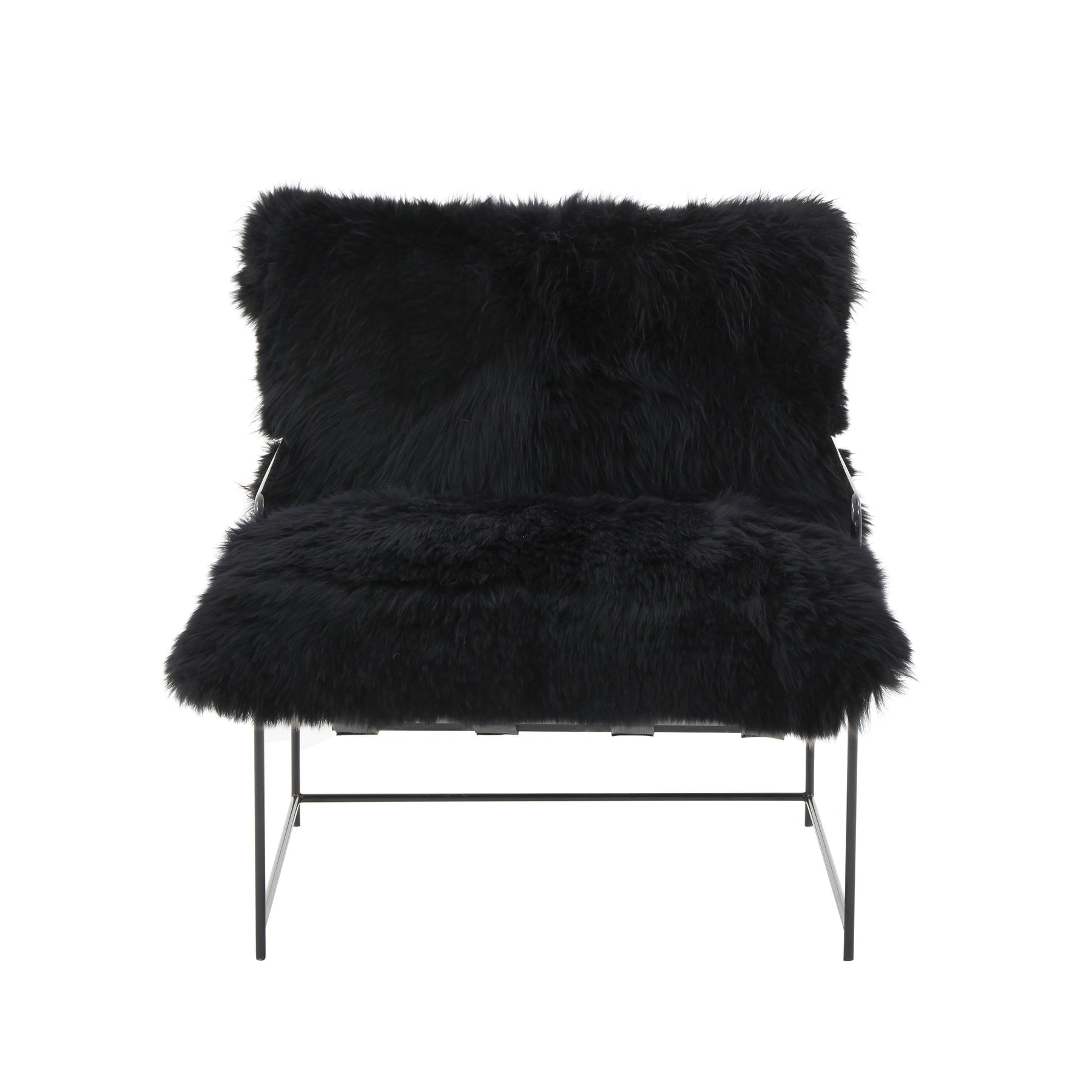 Kimi Genuine Sheepskin Accent Chair