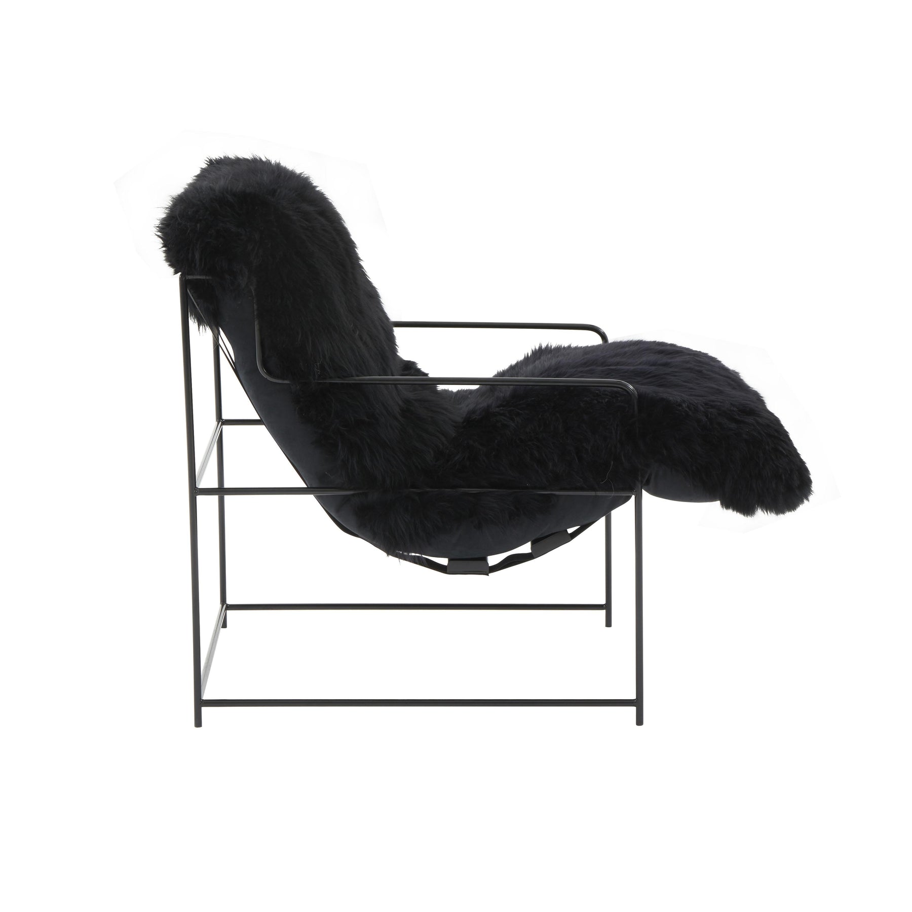 Kimi Genuine Sheepskin Accent Chair