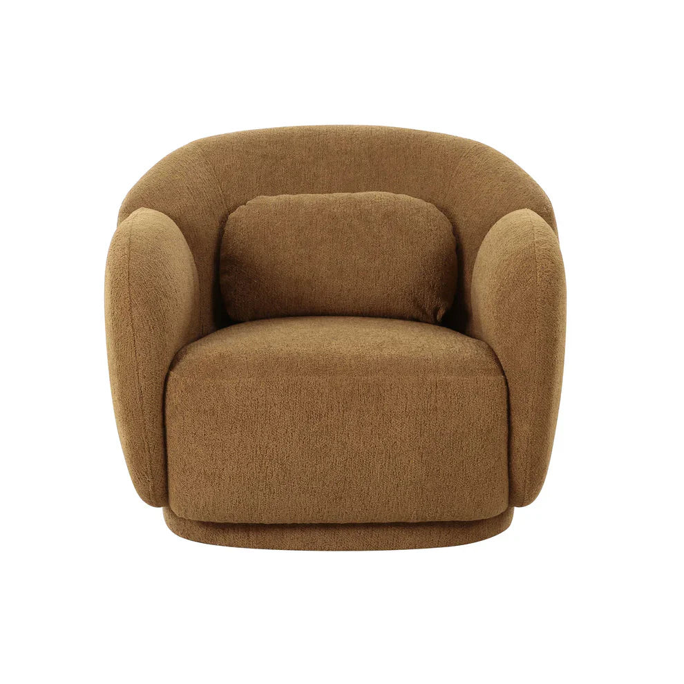 Misty Performance Boucle Accent Chair Cream