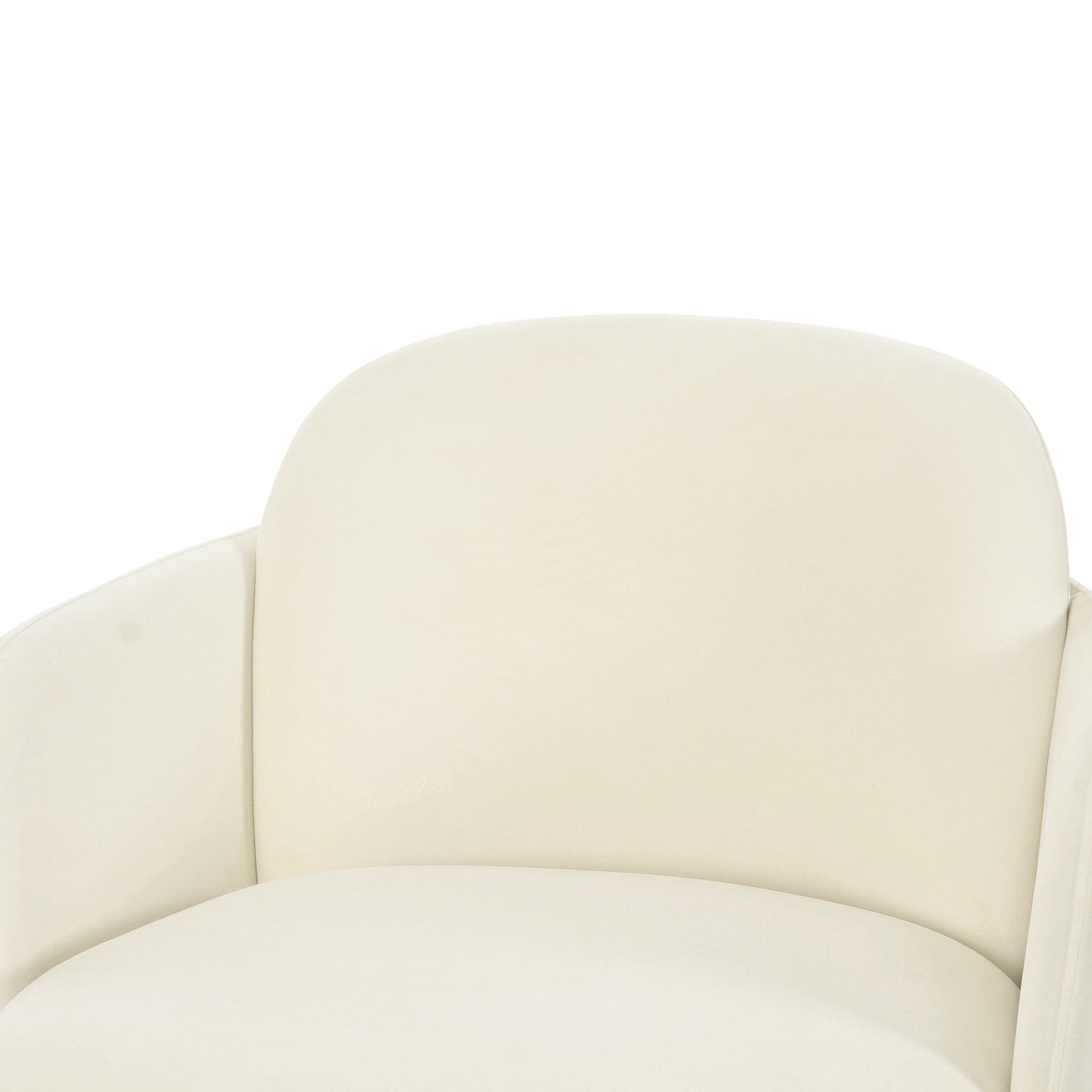 Solange Performance Velvet Swivel Accent Chair