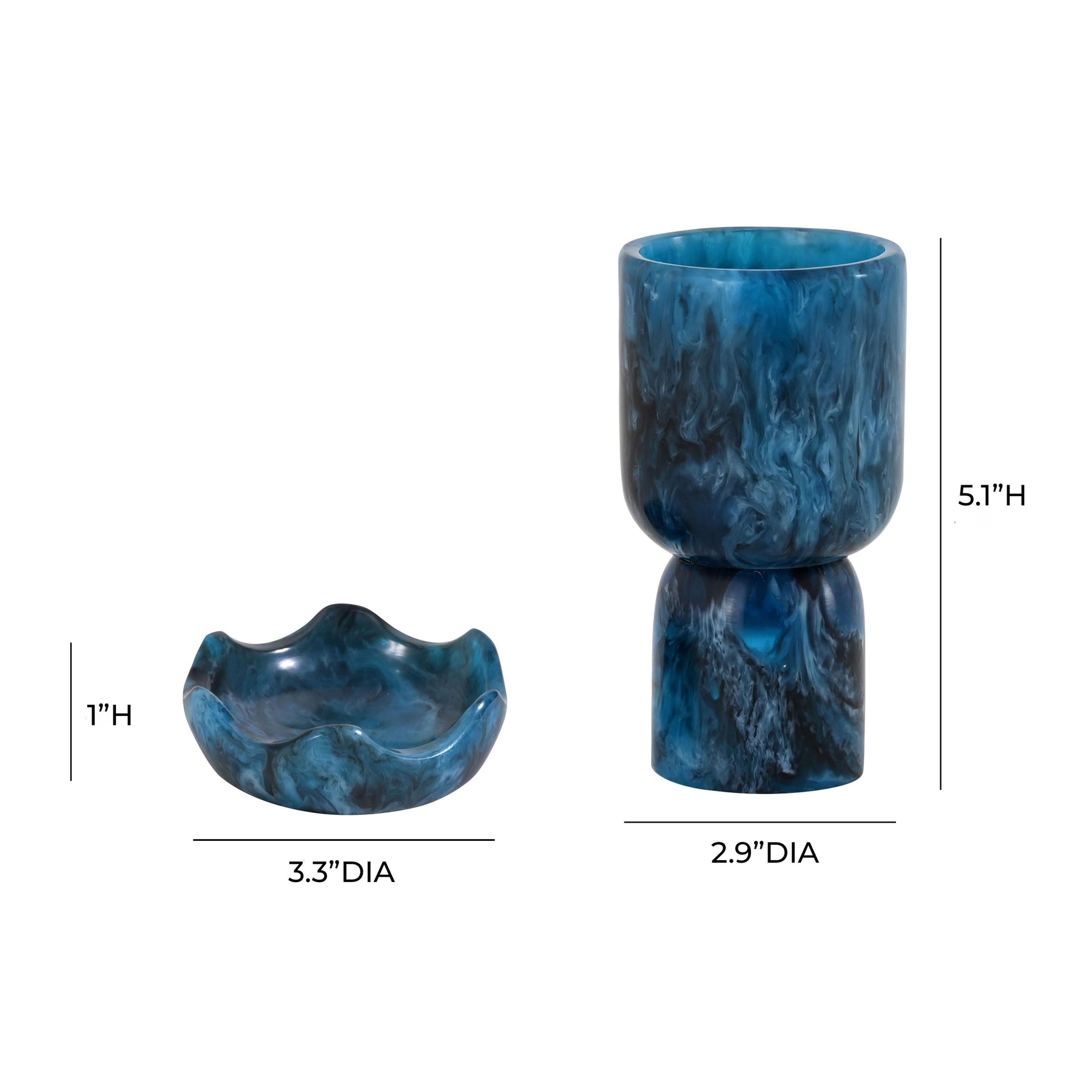 Platform Resin Kiddush Cup