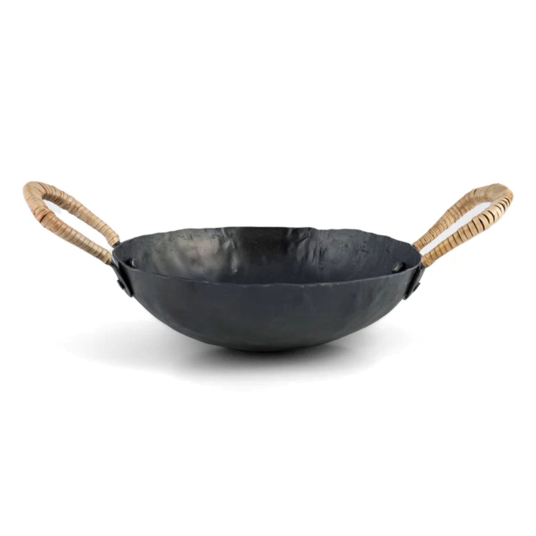 Verma Black Hammered Iron Catchall