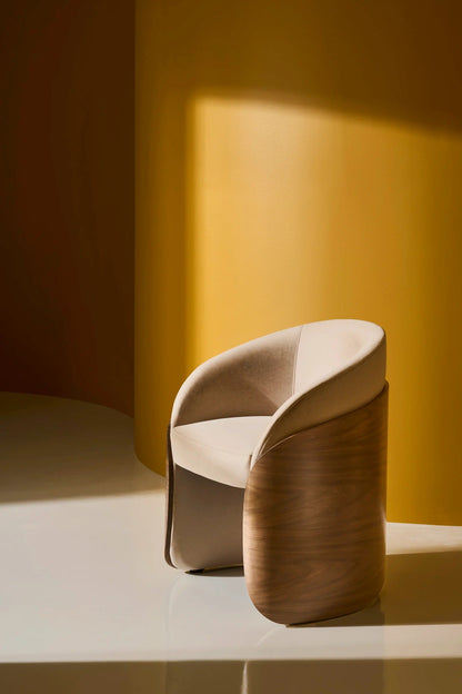 Fleur Wood Back Dining Chair