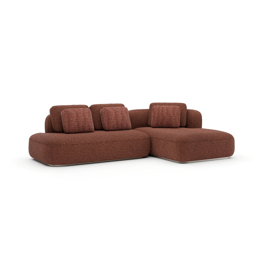 Sassc 2pc RT Chaise Sec - Saffron