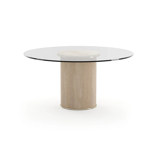Rhythm Glass Tbl Top Decorative Plate