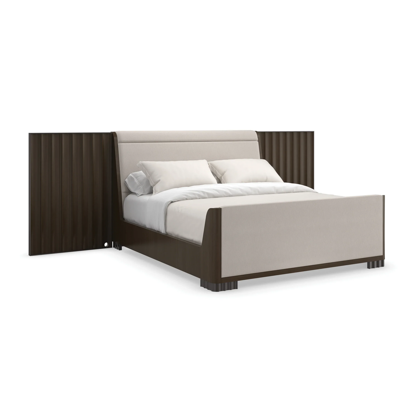 Slow Wave Qn/Kg Bed Wing Panels
