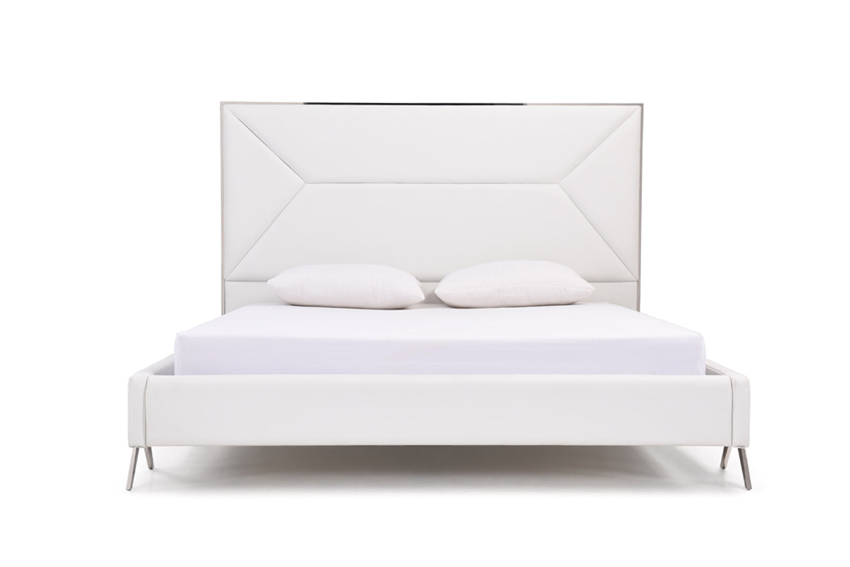 Candid Modern White Bedroom Set