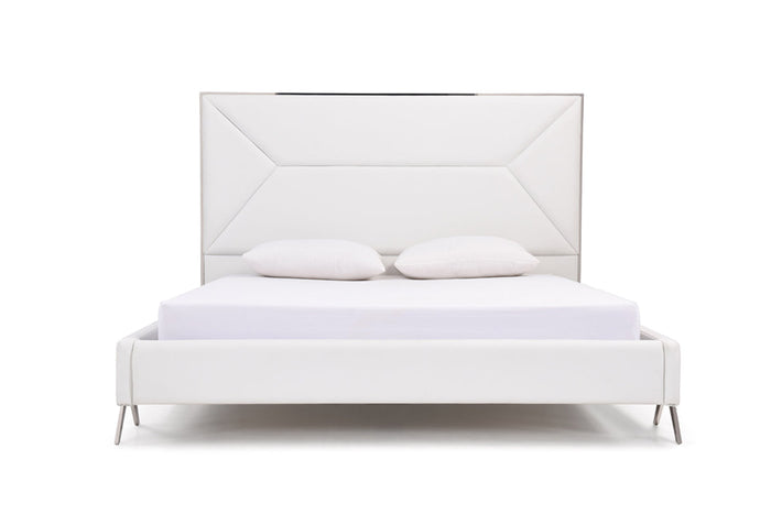 Candid Modern White Bedroom Set