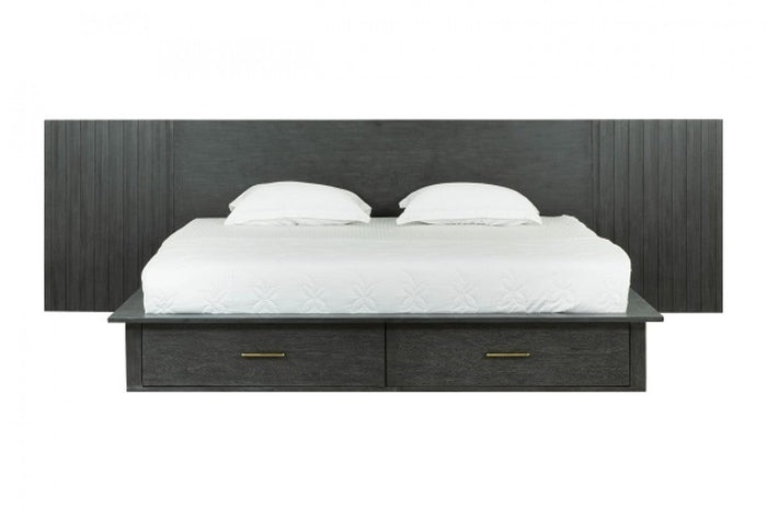 Manchester- Contemporary Dark Grey Bedroom Set